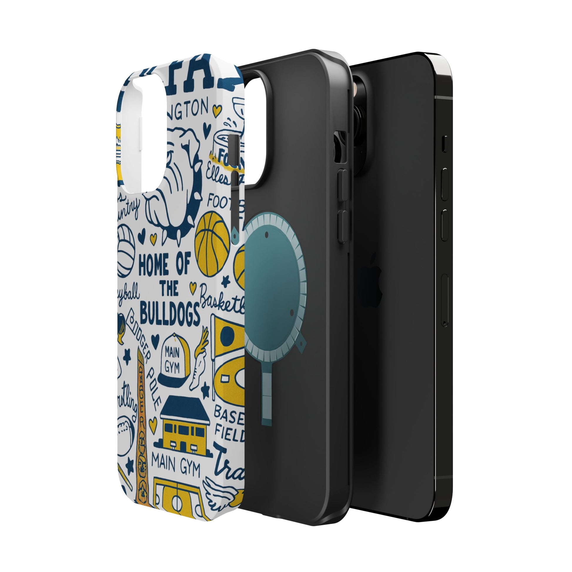 Colfax Bulldogs Magnetic Phone Case