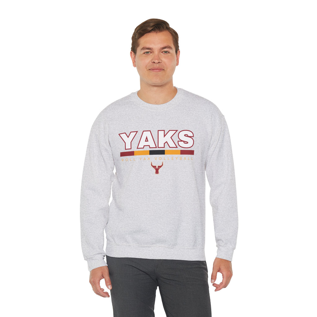YAKS Retro Stripe Crewneck Sweatshirt