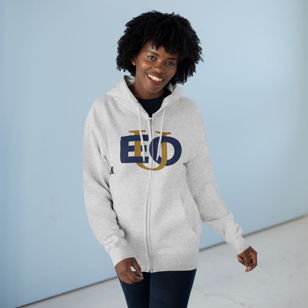EOU Monogram Zip Hoodie
