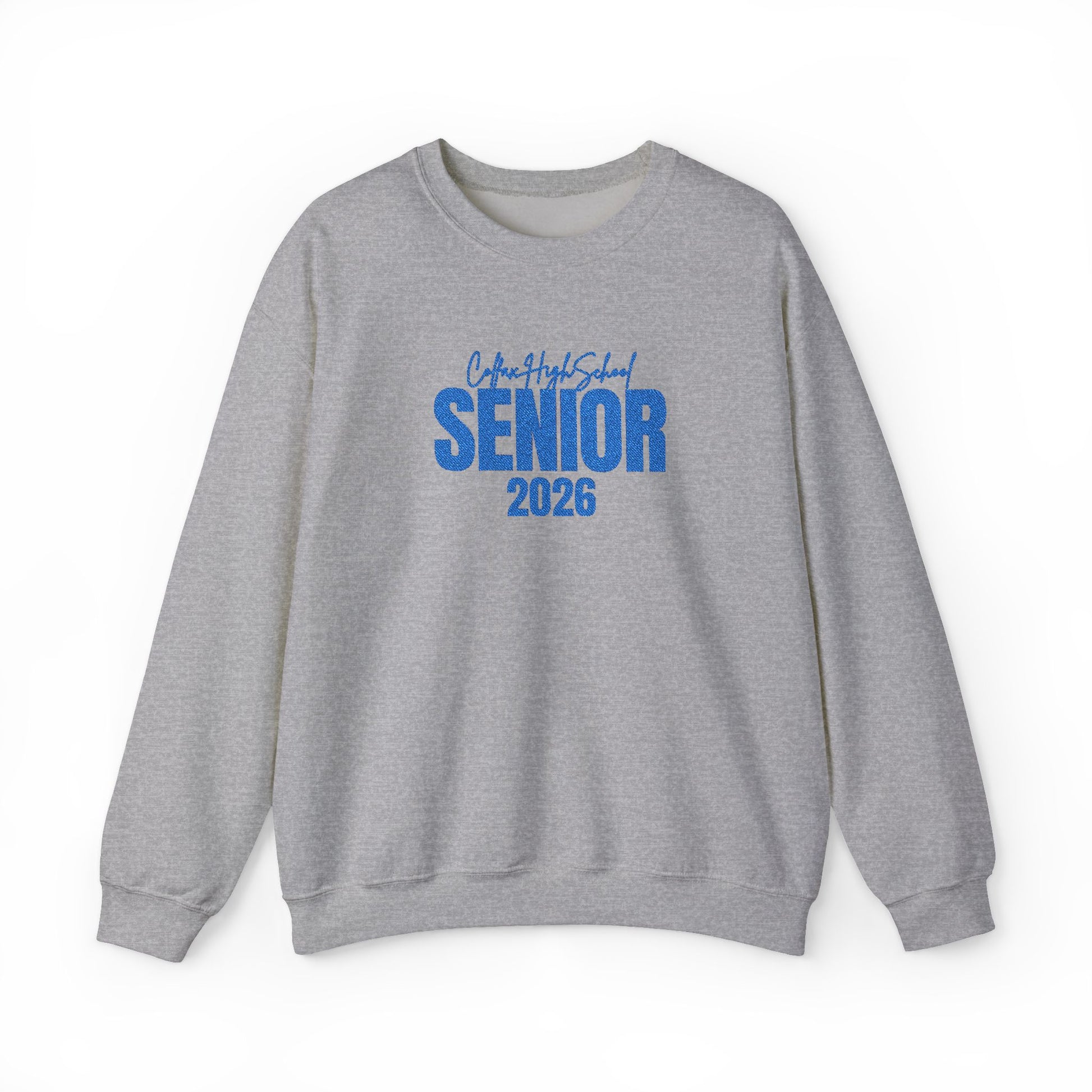 Colfax High School Senior 2026 Embroidered Crewneck Sweatshirt