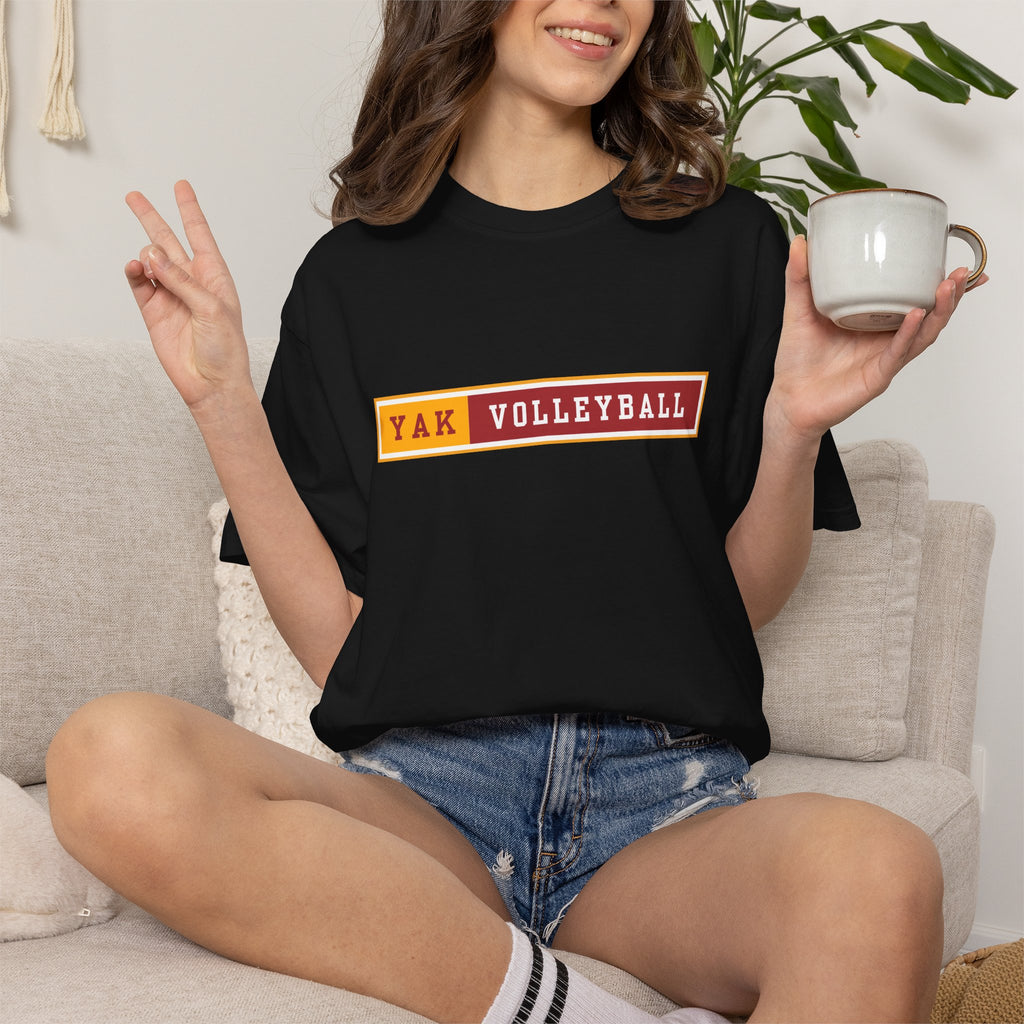 Volleyball Team Retro Box Logo T-Shirt