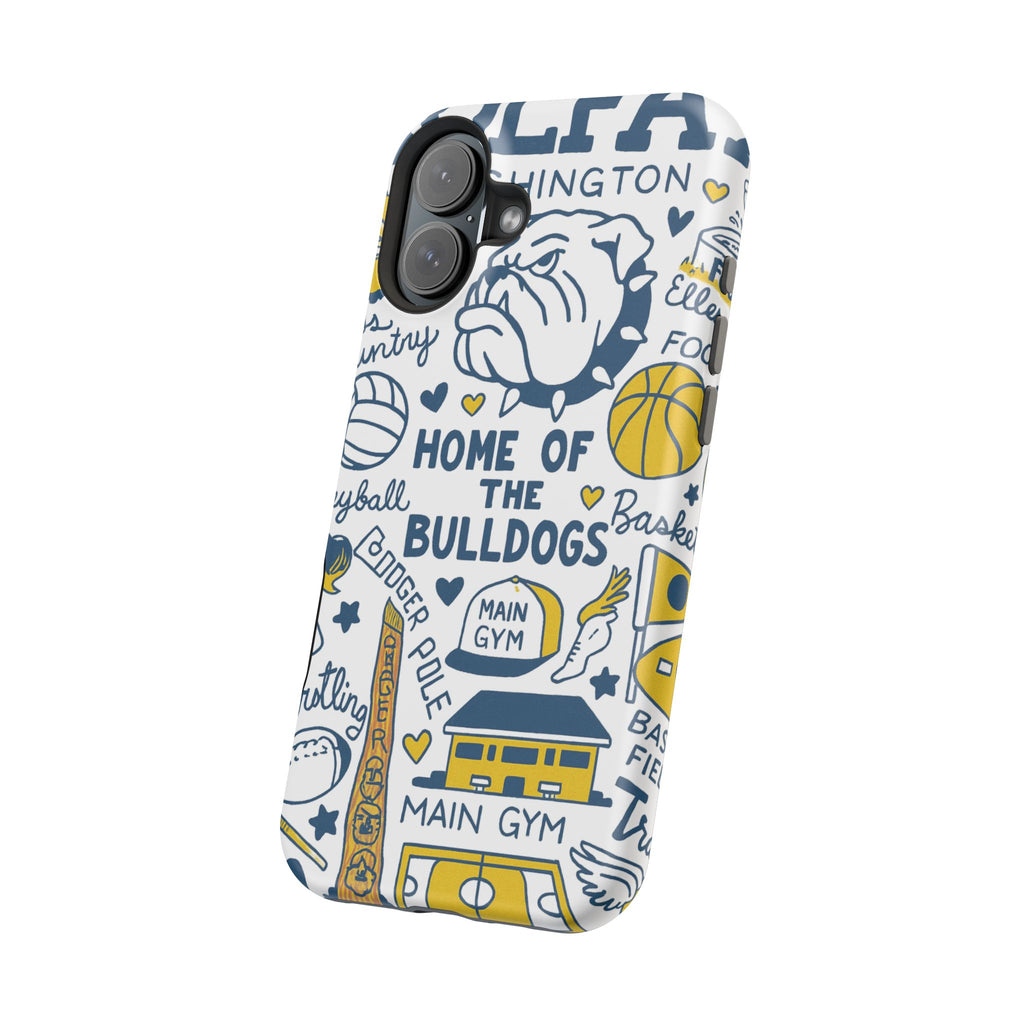 Colfax Bulldogs Magnetic Phone Case