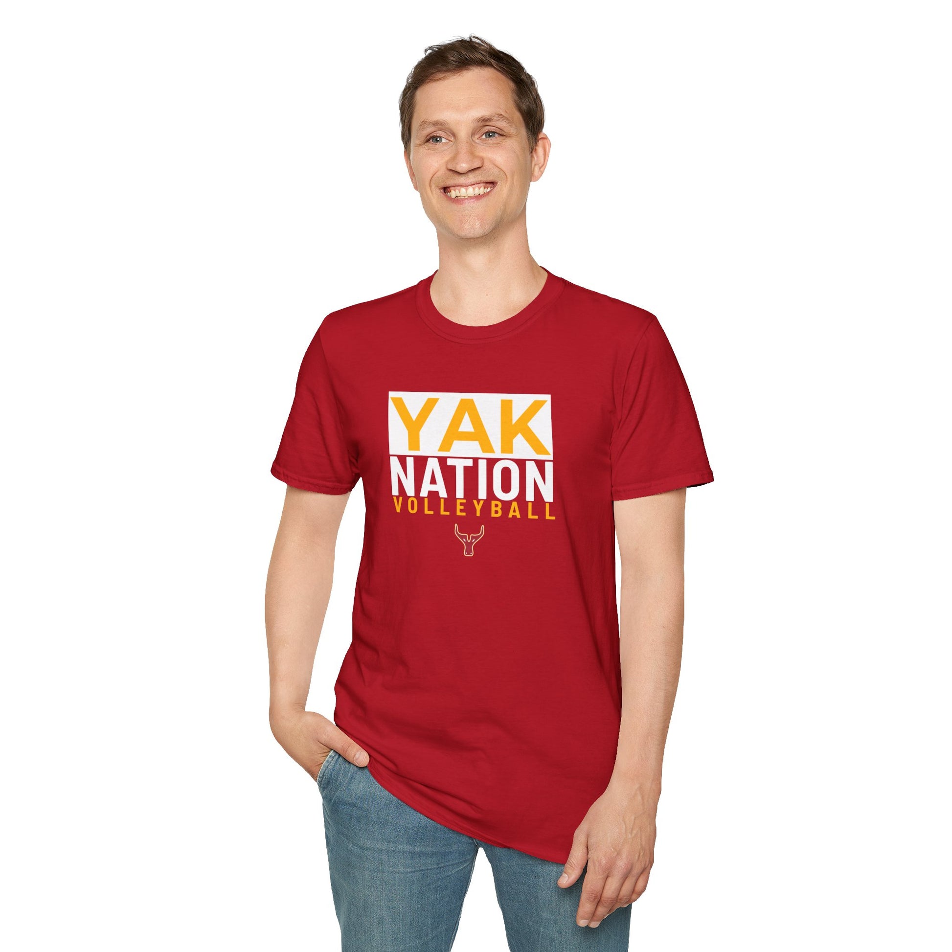 Yak Nation Volleyball T-Shirt