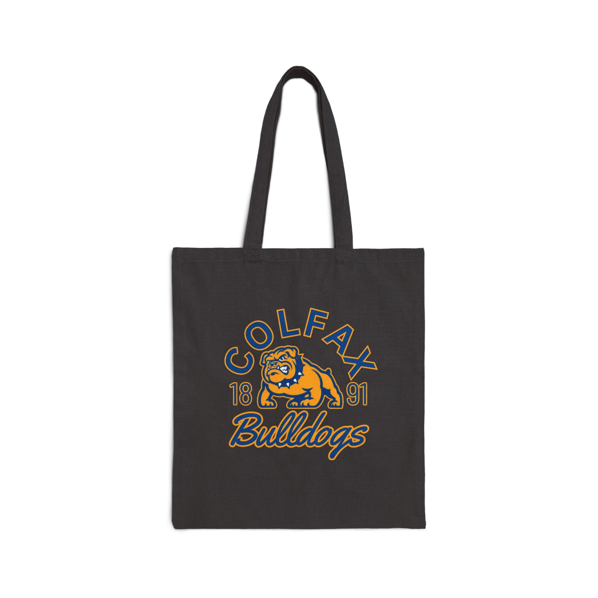 Colfax Bulldogs Cotton Canvas Tote Bag