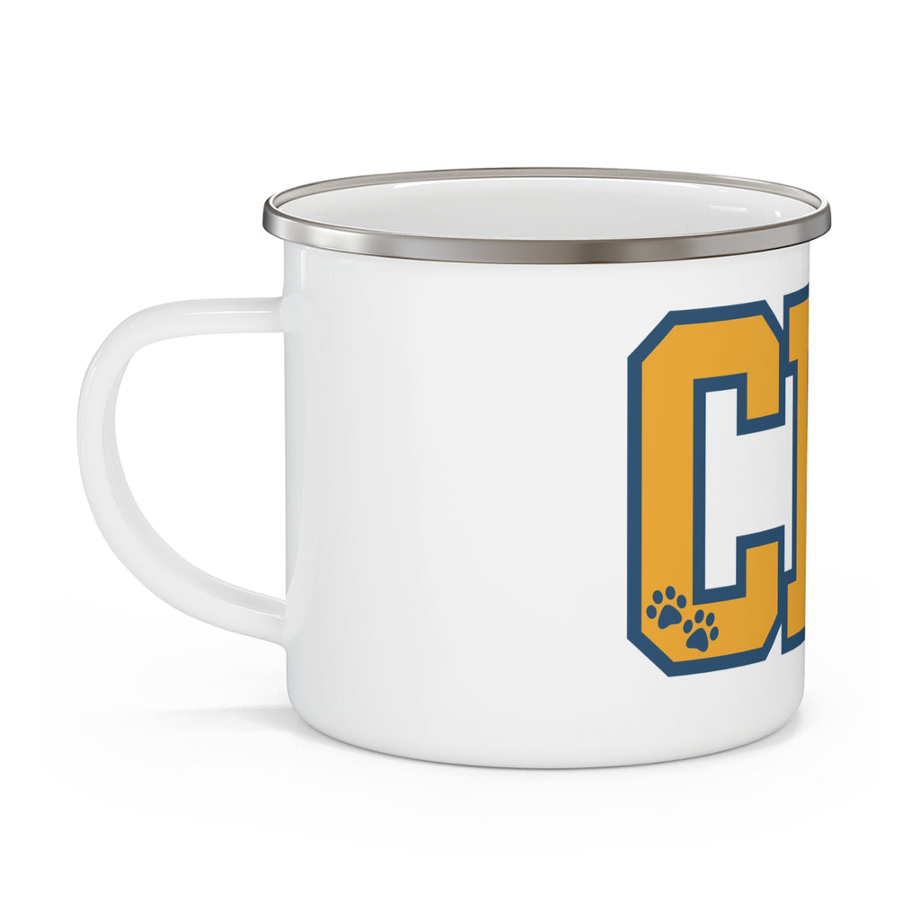Enamel Mug CHS Bulldogs Design Camping Mug