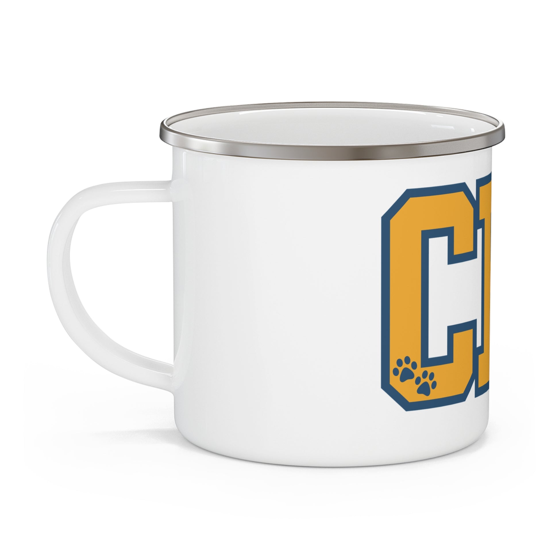Enamel Mug CHS Bulldogs Design Camping Mug