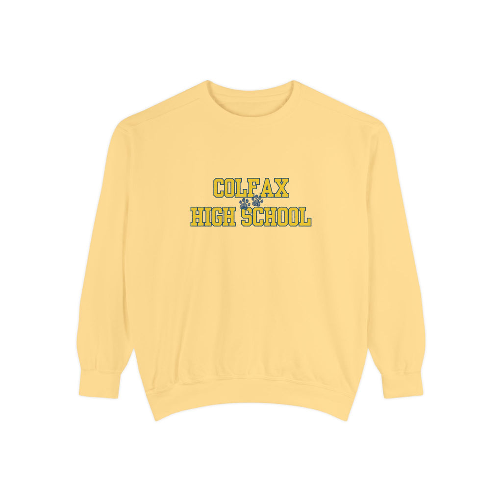 Colfax High School HEAVIER Sweatshirt Limited Edition-Dyed Sweatshirt