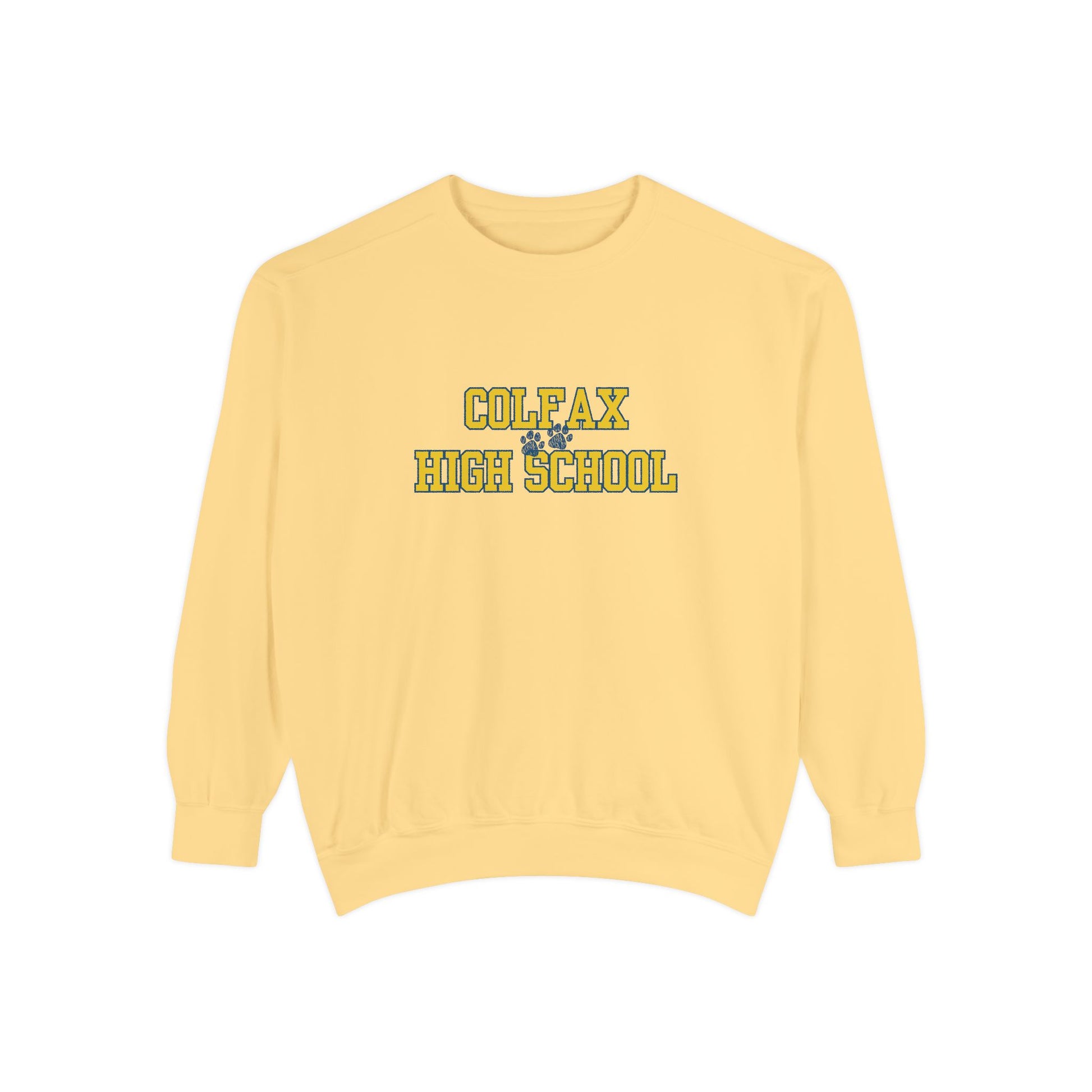 Colfax High School HEAVIER Sweatshirt Limited Edition-Dyed Sweatshirt