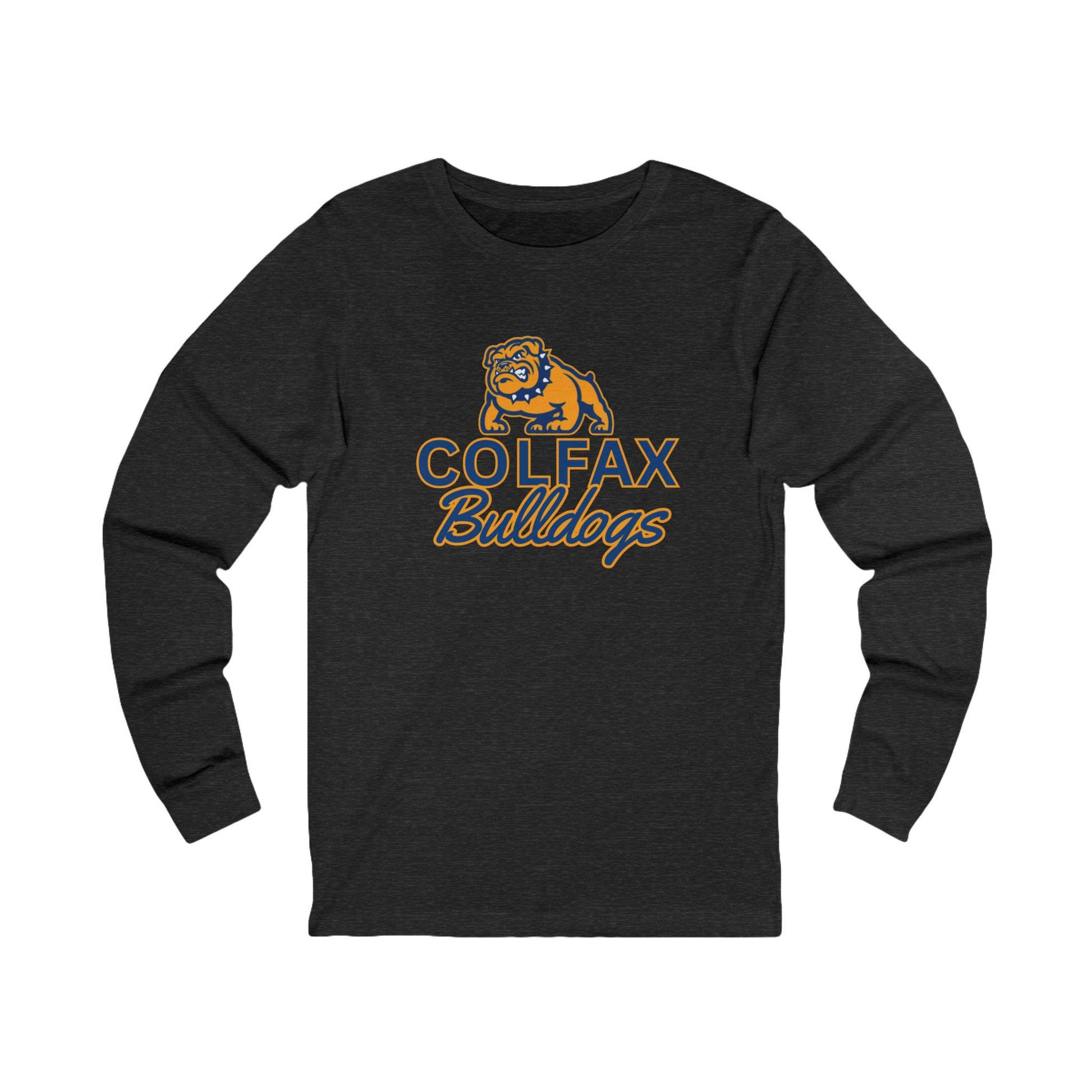 Colfax Bulldogs Long Sleeve Tee - Unisex Soft Jersey Shirt