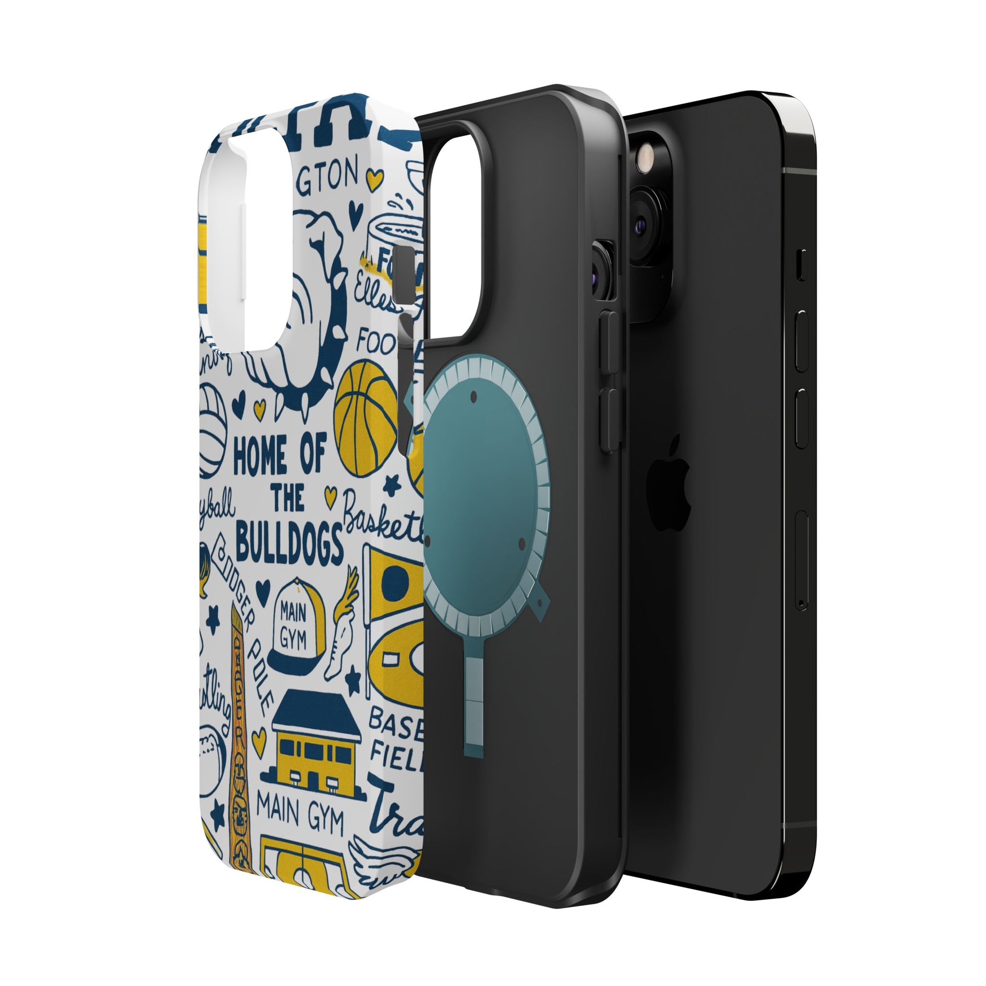 Colfax Bulldogs Magnetic Phone Case