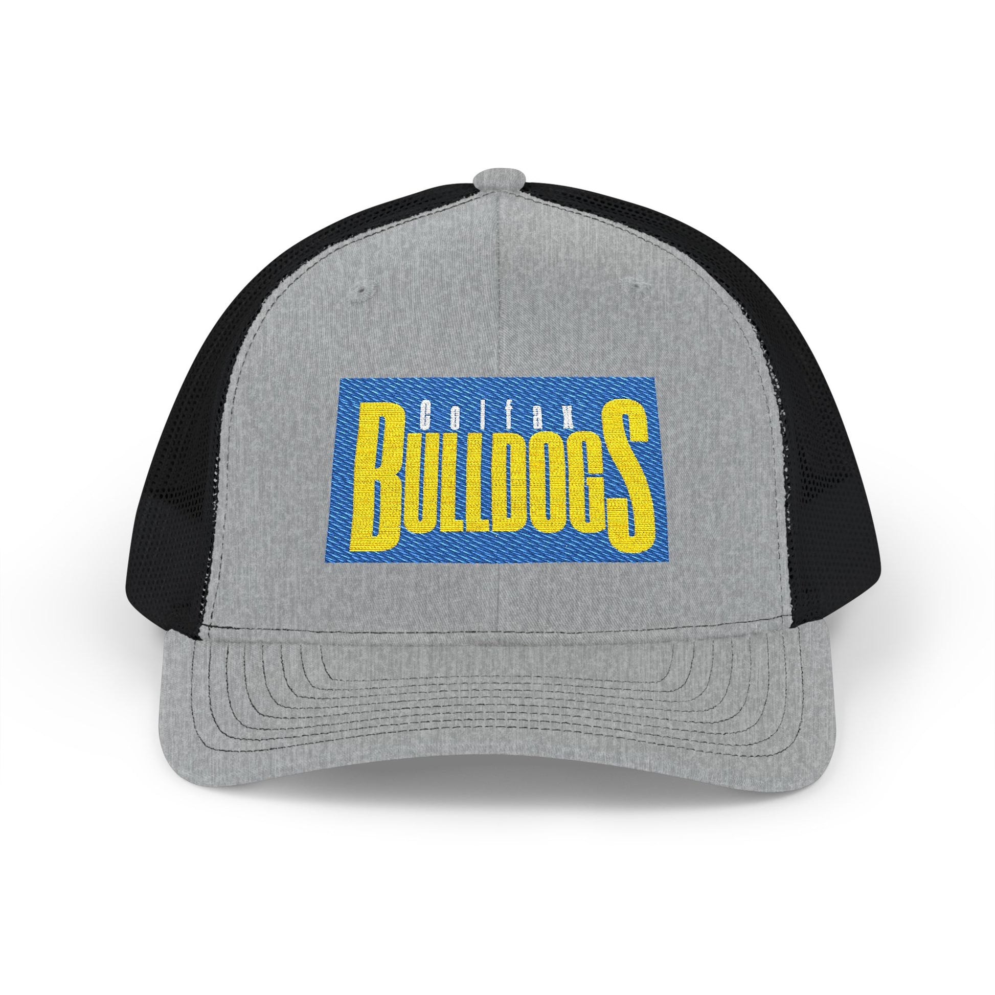 Embroidered Bulldog Snapback