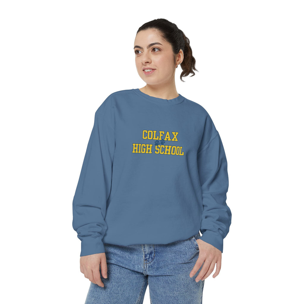 Colfax High School HEAVIER Sweatshirt Limited Edition-Dyed Sweatshirt