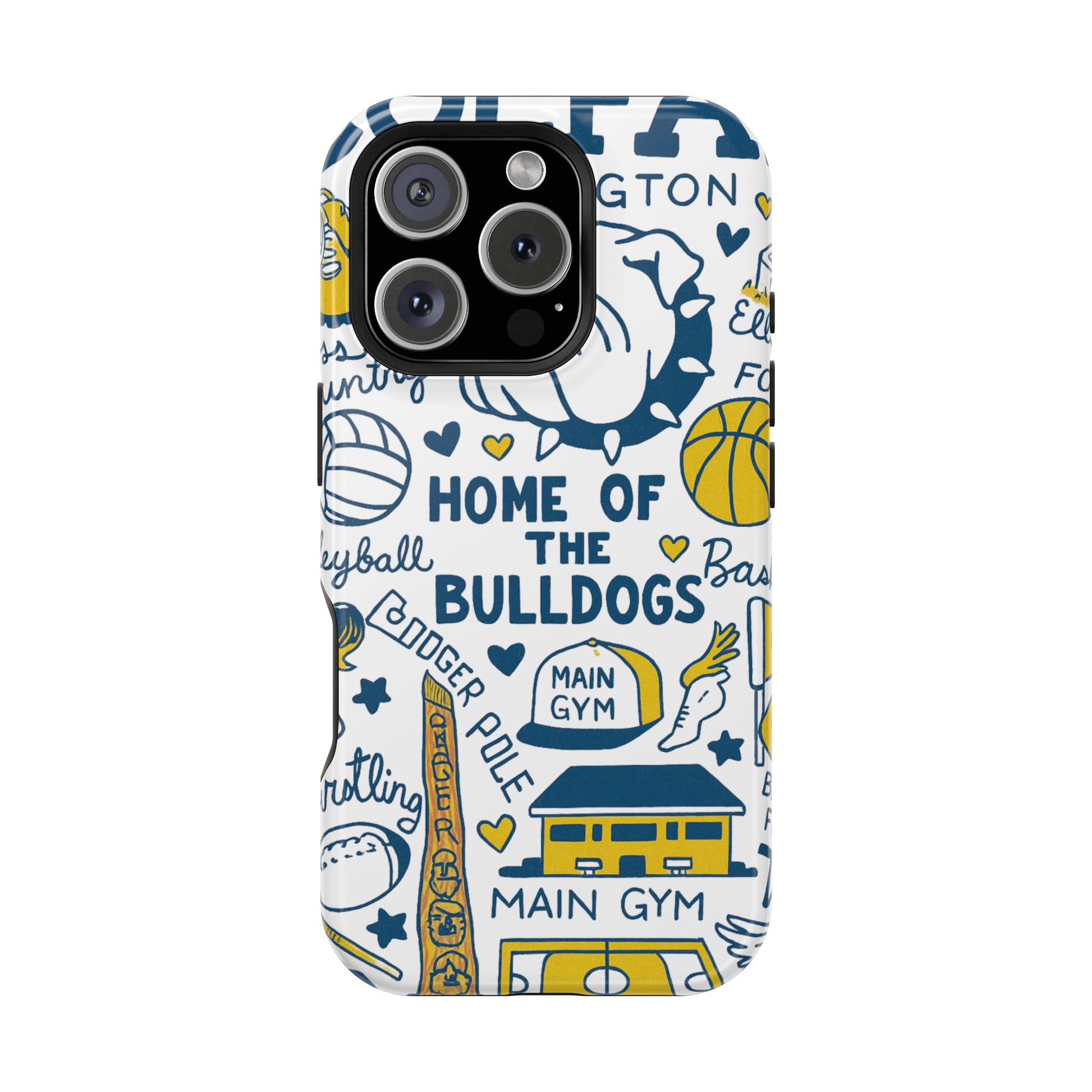 Colfax Bulldogs Magnetic Phone Case