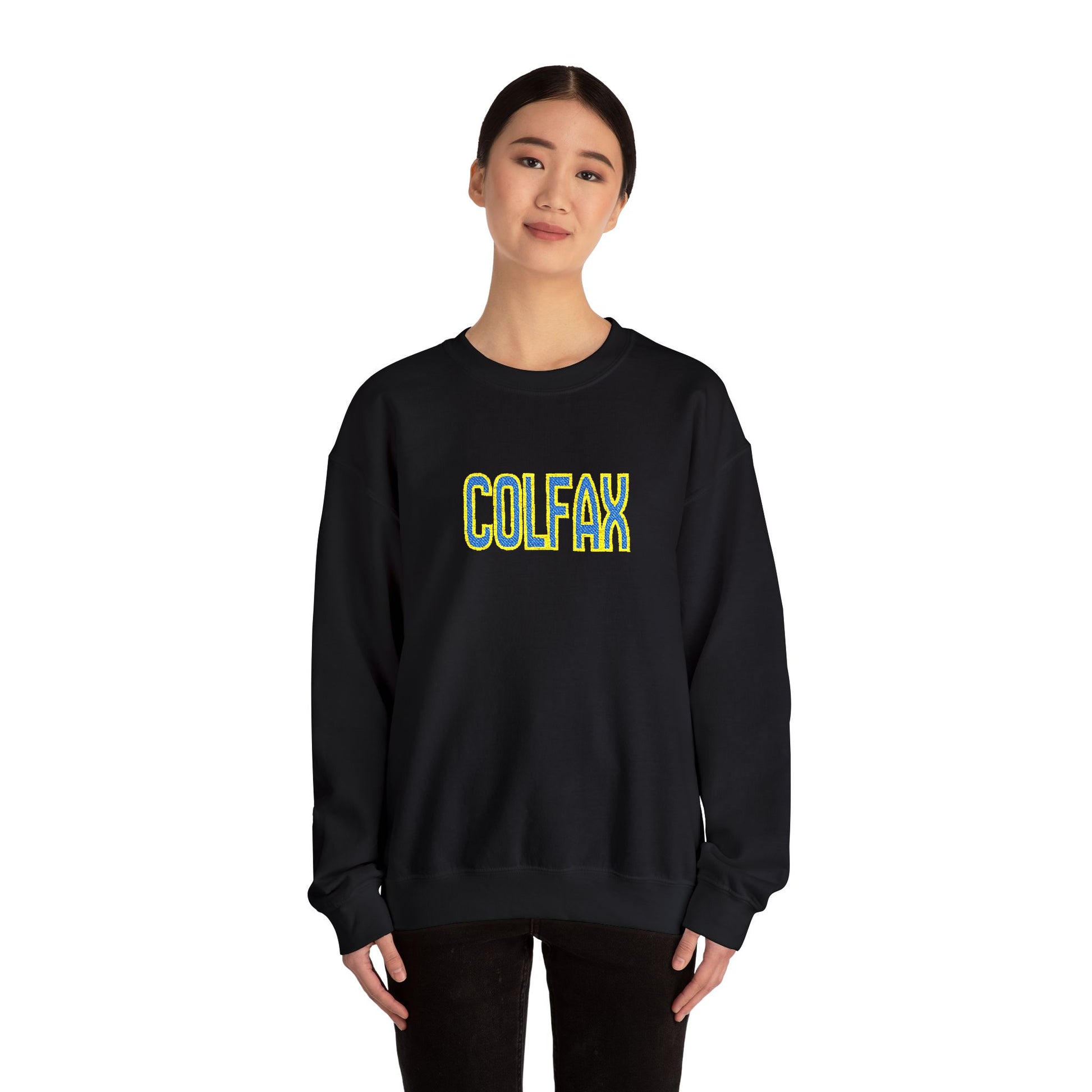 Colfax Retro Varsity Crewneck Sweatshirt