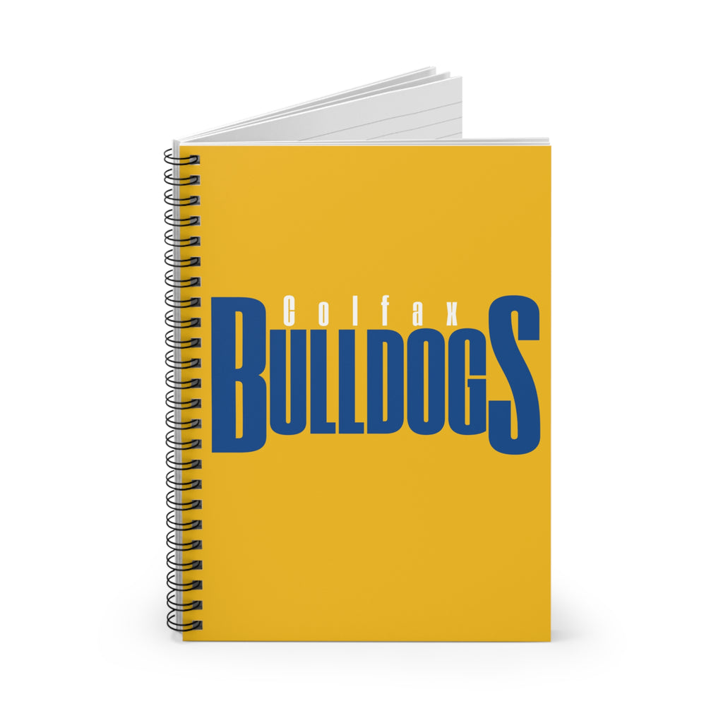 Colfax Bulldogs Spiral Notebook