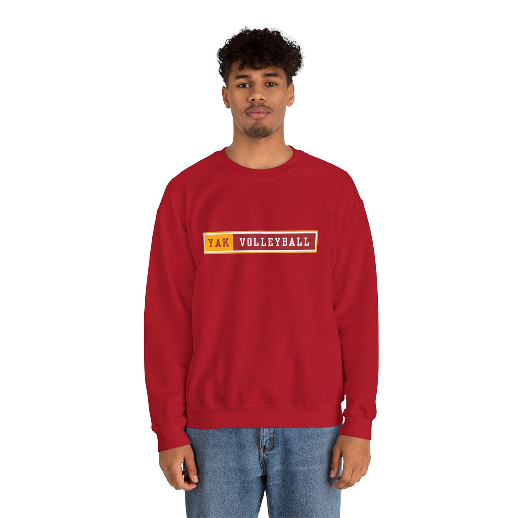 Yak Volleyball Crewneck Sweatshirt