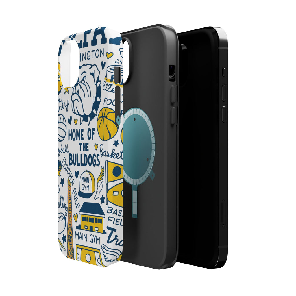 Colfax Bulldogs Magnetic Phone Case