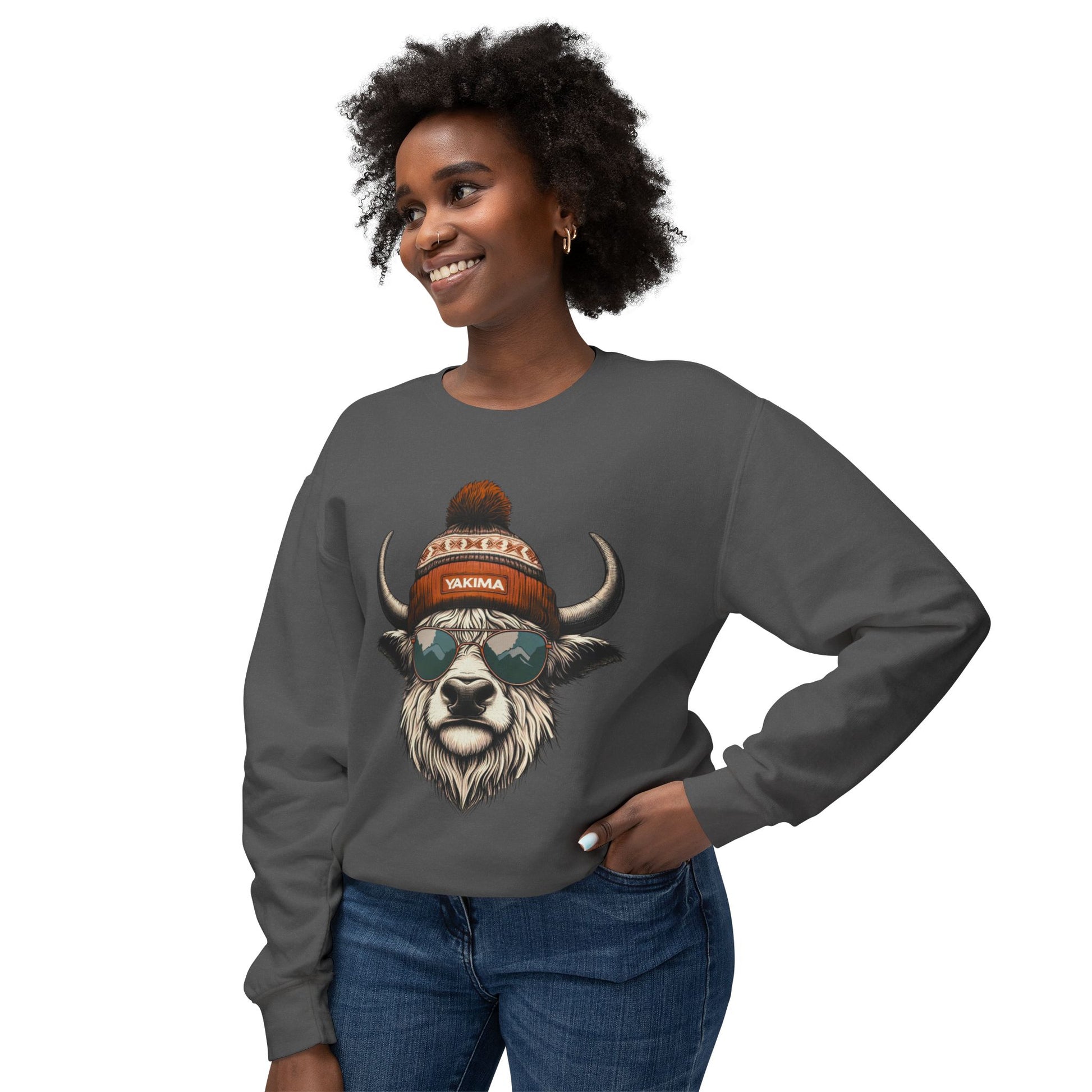 Yakima Yak Spirit Animal Sweat Shirt