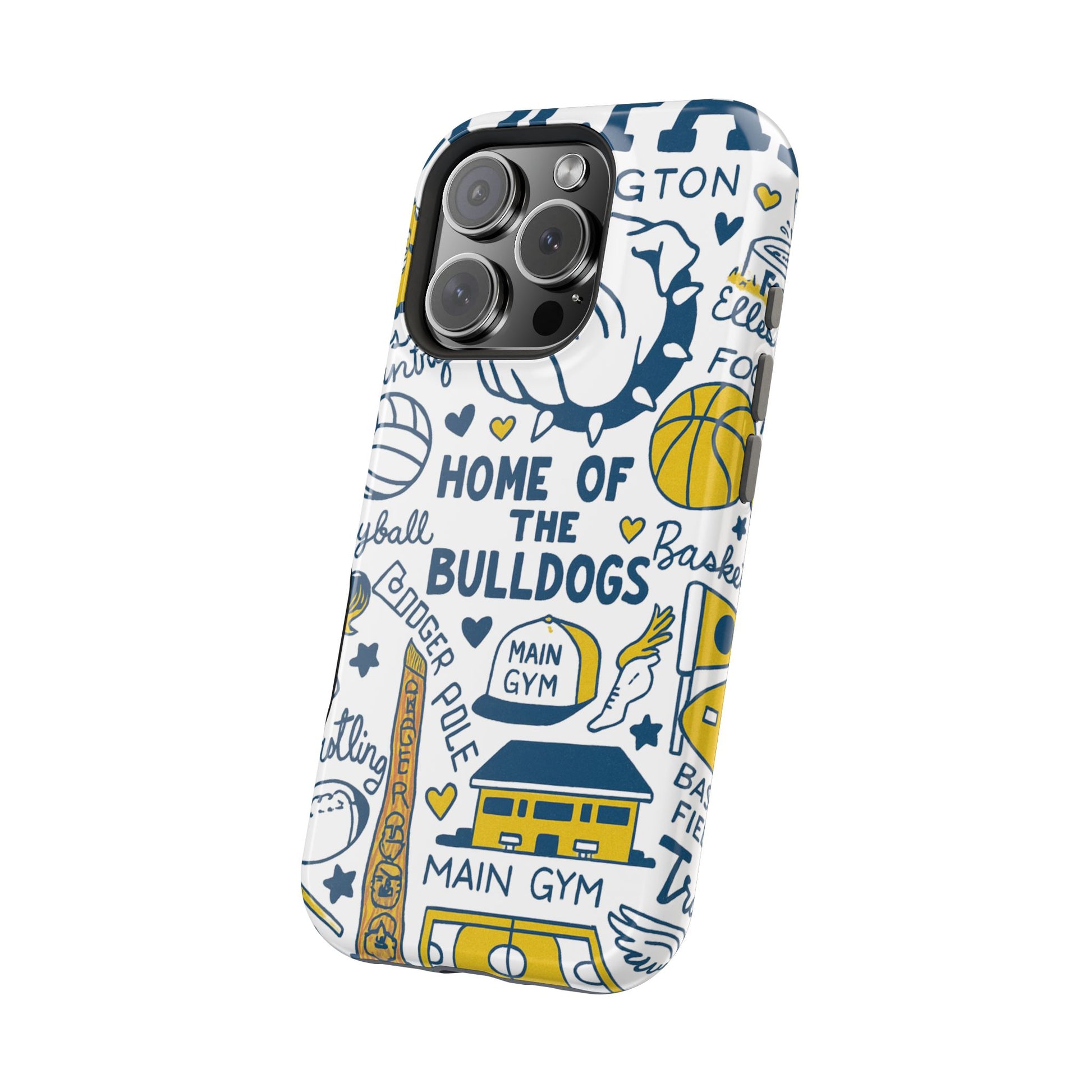 Colfax Bulldogs Magnetic Phone Case