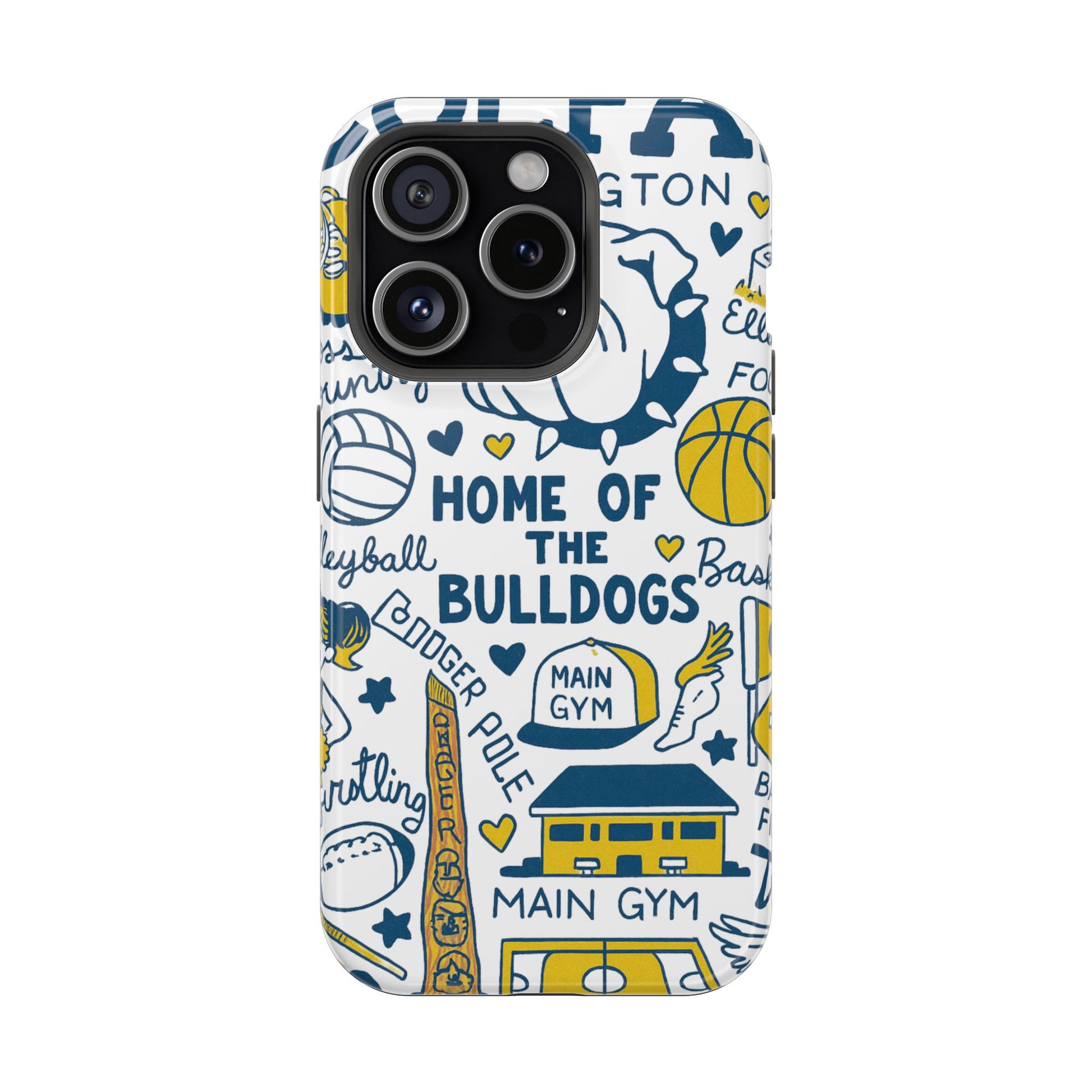 Colfax Bulldogs Magnetic Phone Case