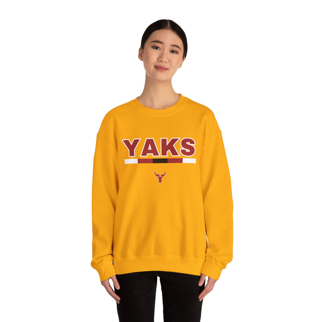 YAKS Retro Stripe Crewneck Sweatshirt