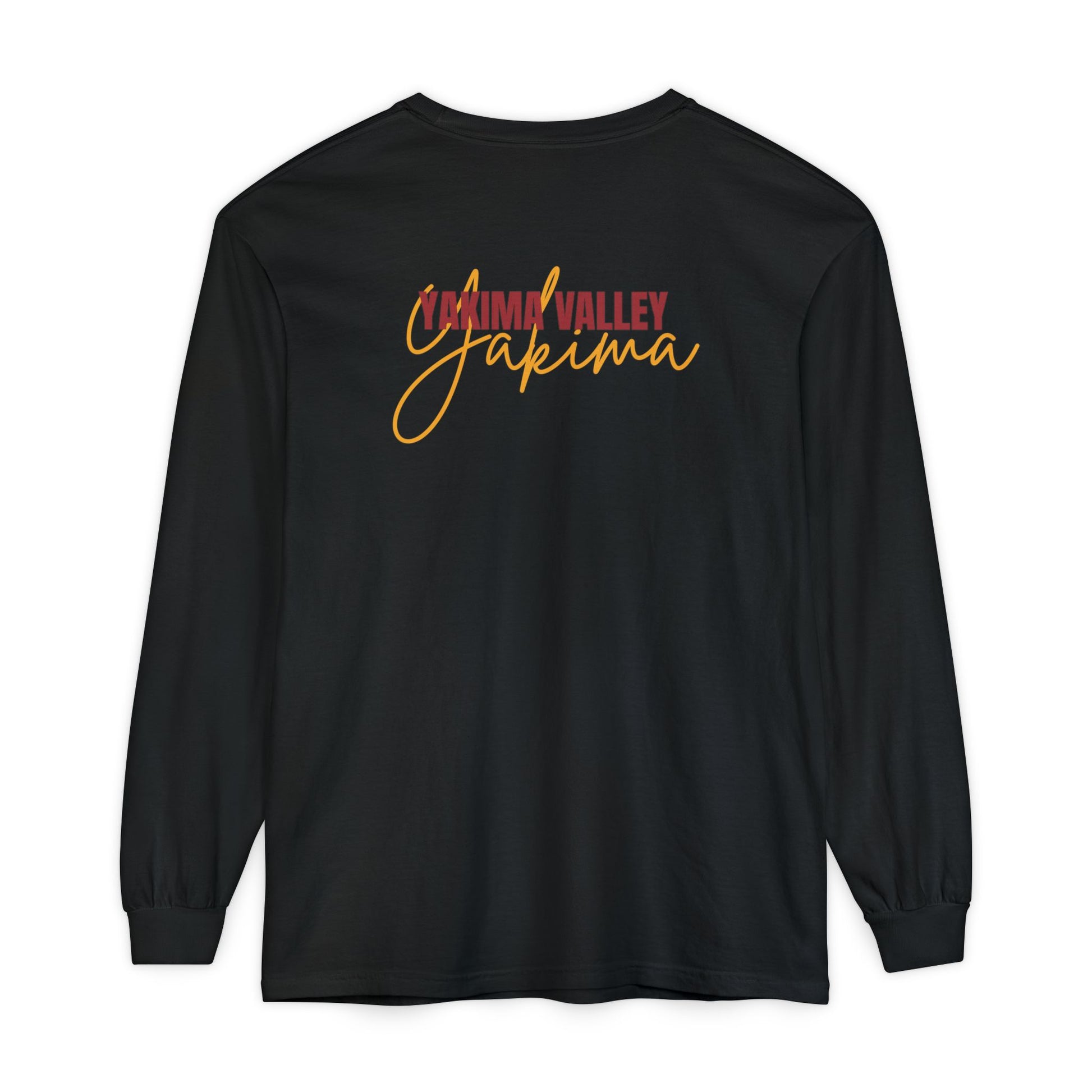 Unisex Volleyball Long Sleeve Tee, Garment-Dyed T-Shirt for Sports Fans, Yakima Valley Apparel, Casual Wear, Great for Gifts