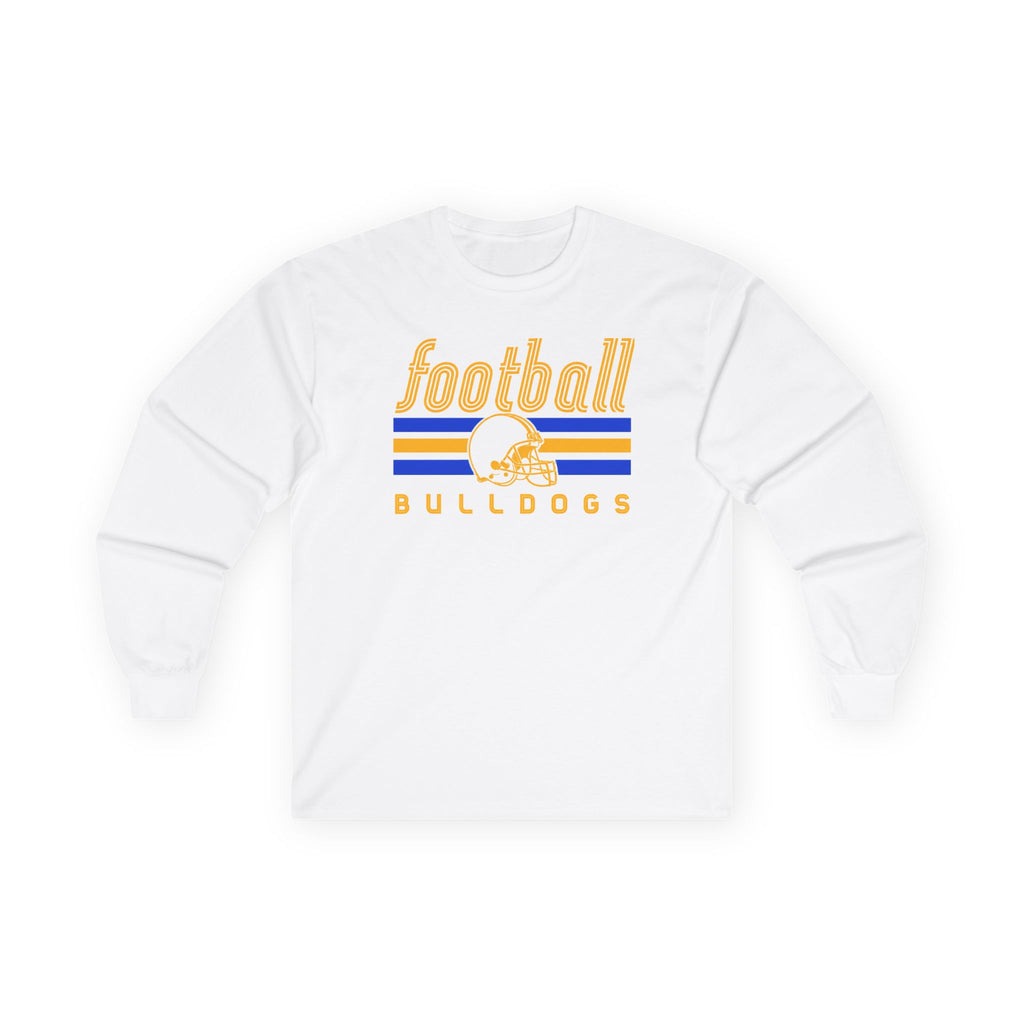 Bulldogs Football Long Sleeve Tee