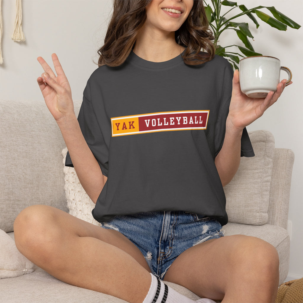 Volleyball Team Retro Box Logo T-Shirt