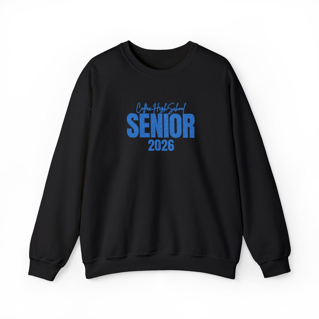 Colfax High School Senior 2026 Embroidered Crewneck Sweatshirt