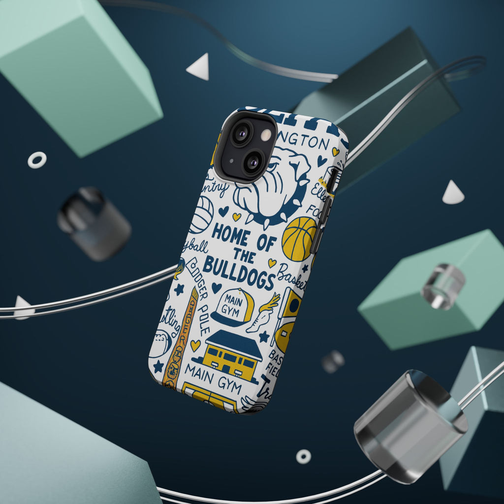 Colfax Bulldogs Magnetic Phone Case