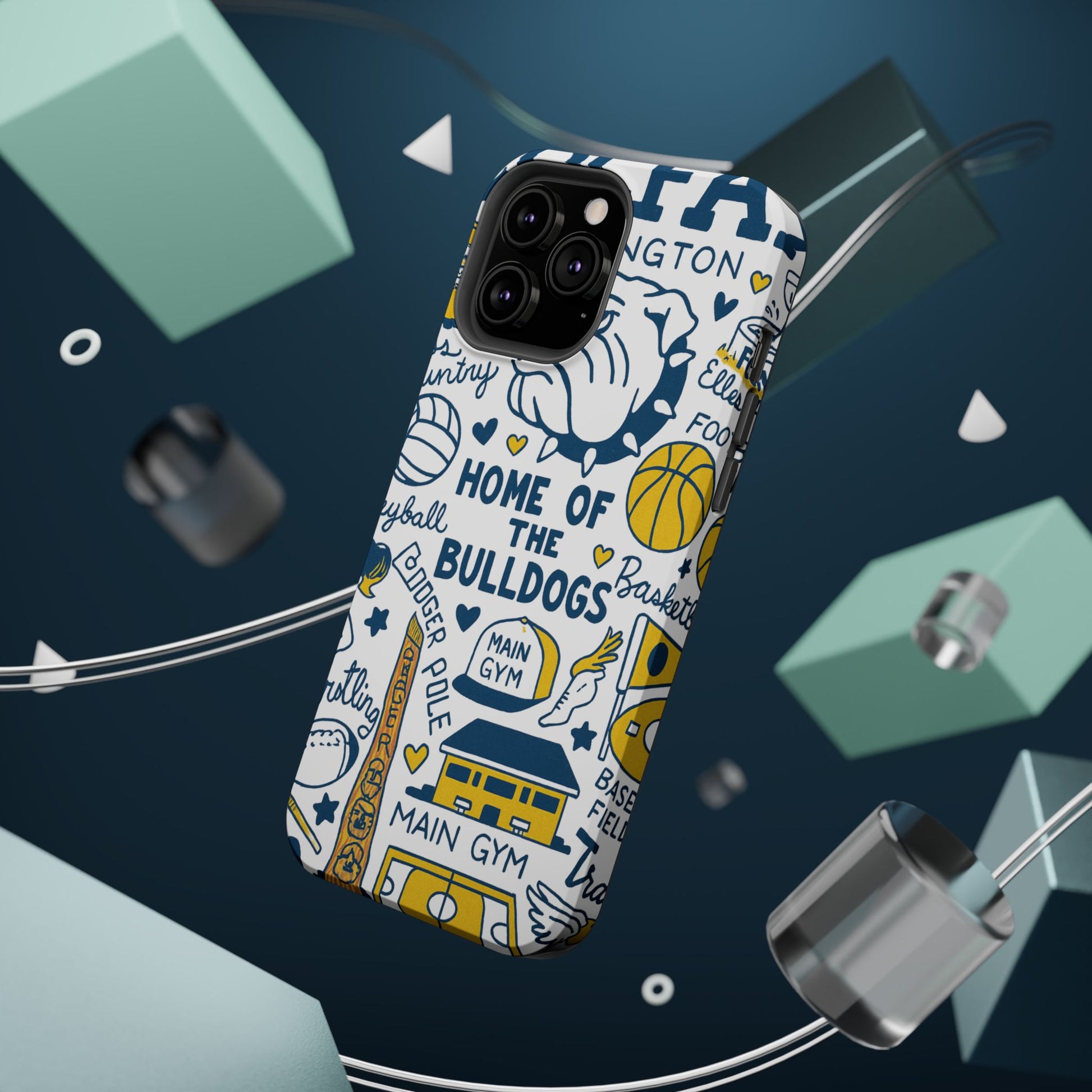 Colfax Bulldogs Magnetic Phone Case