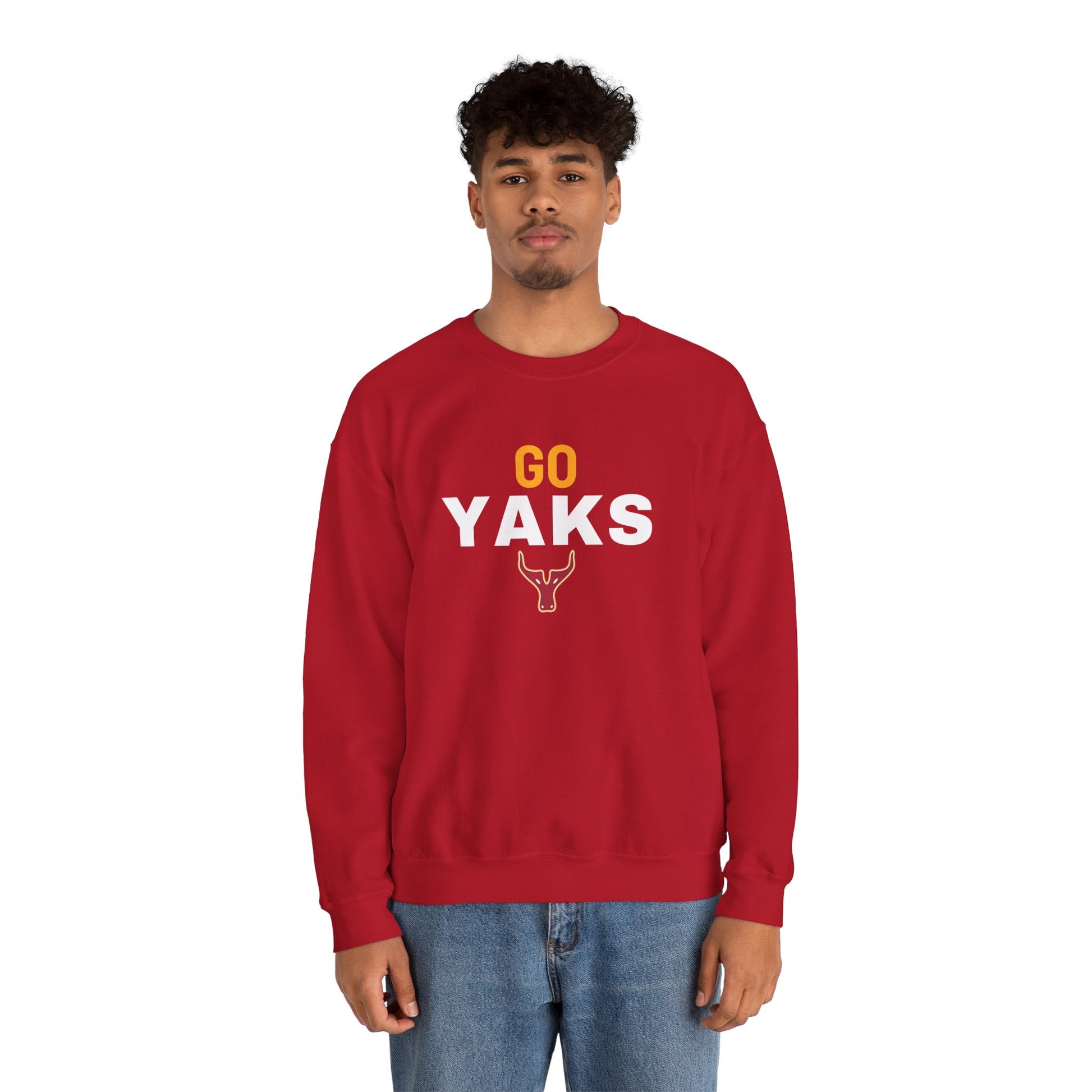Crewneck Sweatshirt "GO Yaks"