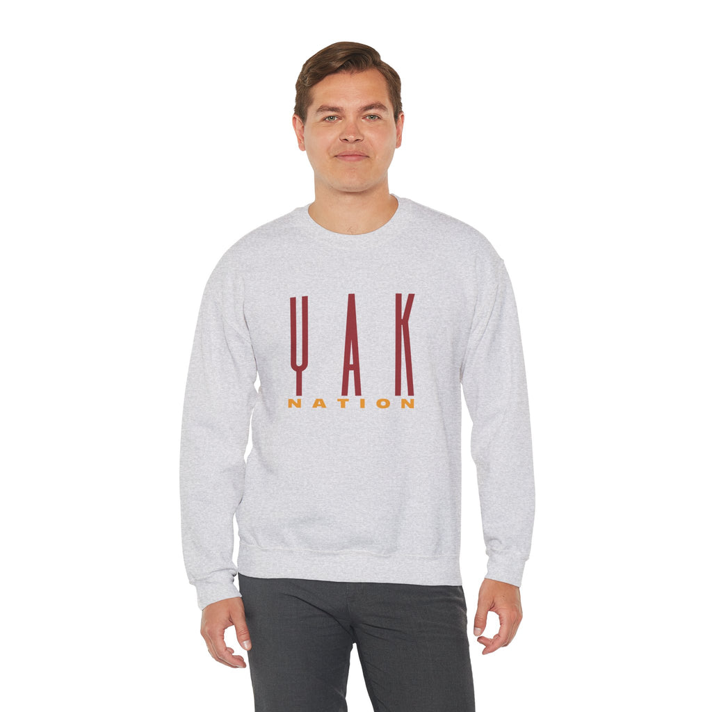 YAK Nation Retro Logo Crewneck