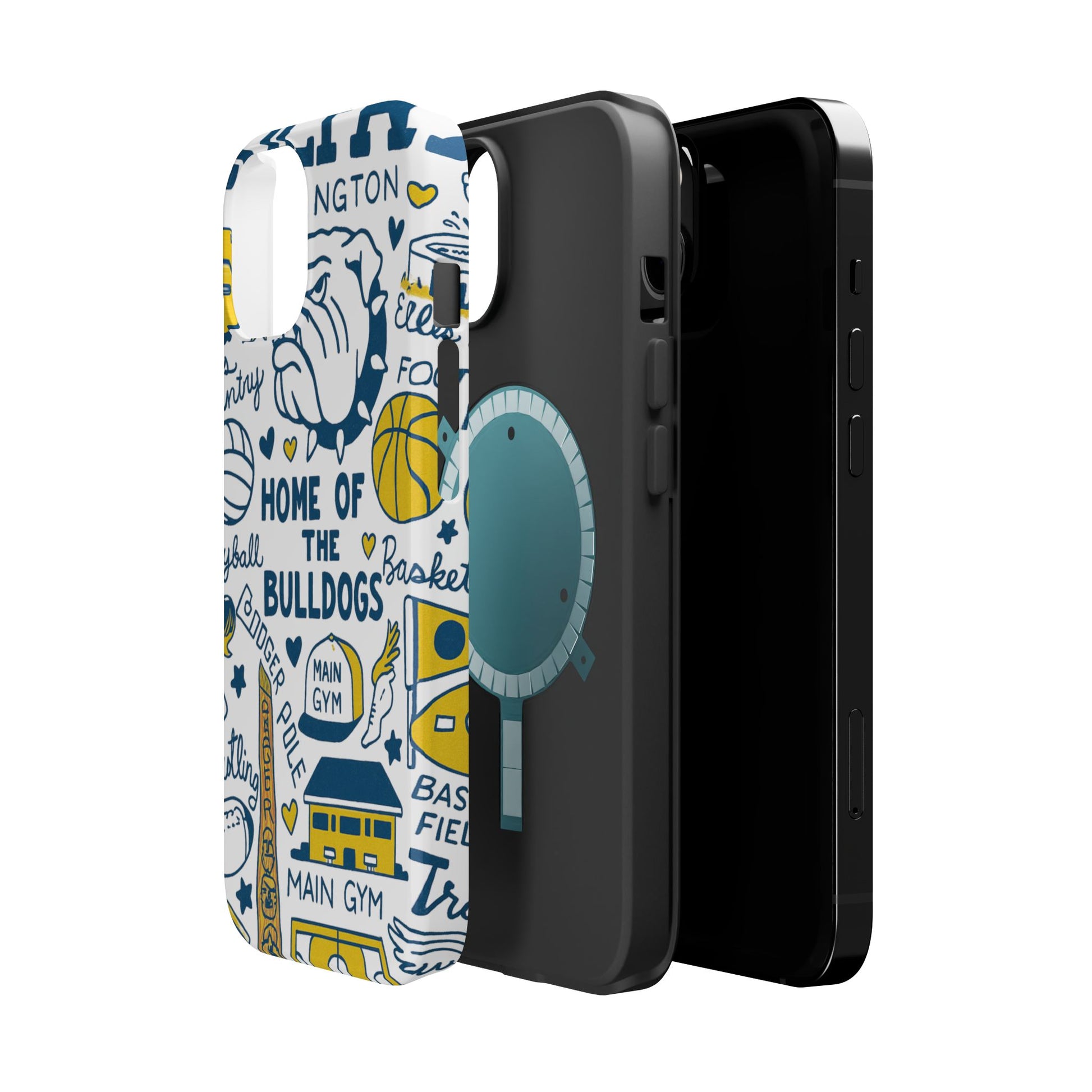 Colfax Bulldogs Magnetic Phone Case