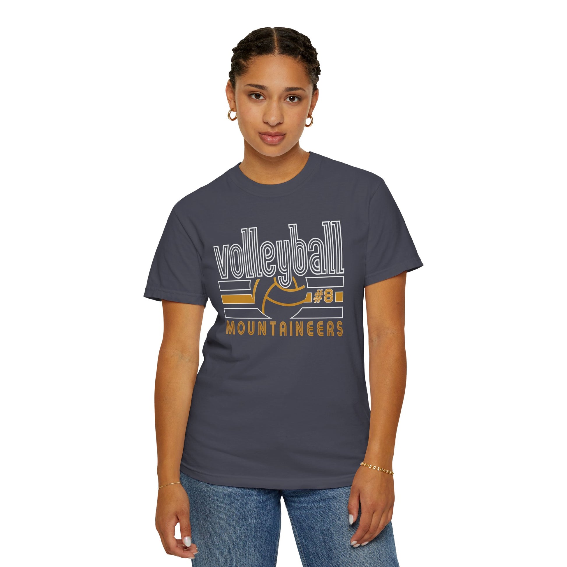 Mountaineers #8 Retro Sports T-Shirt