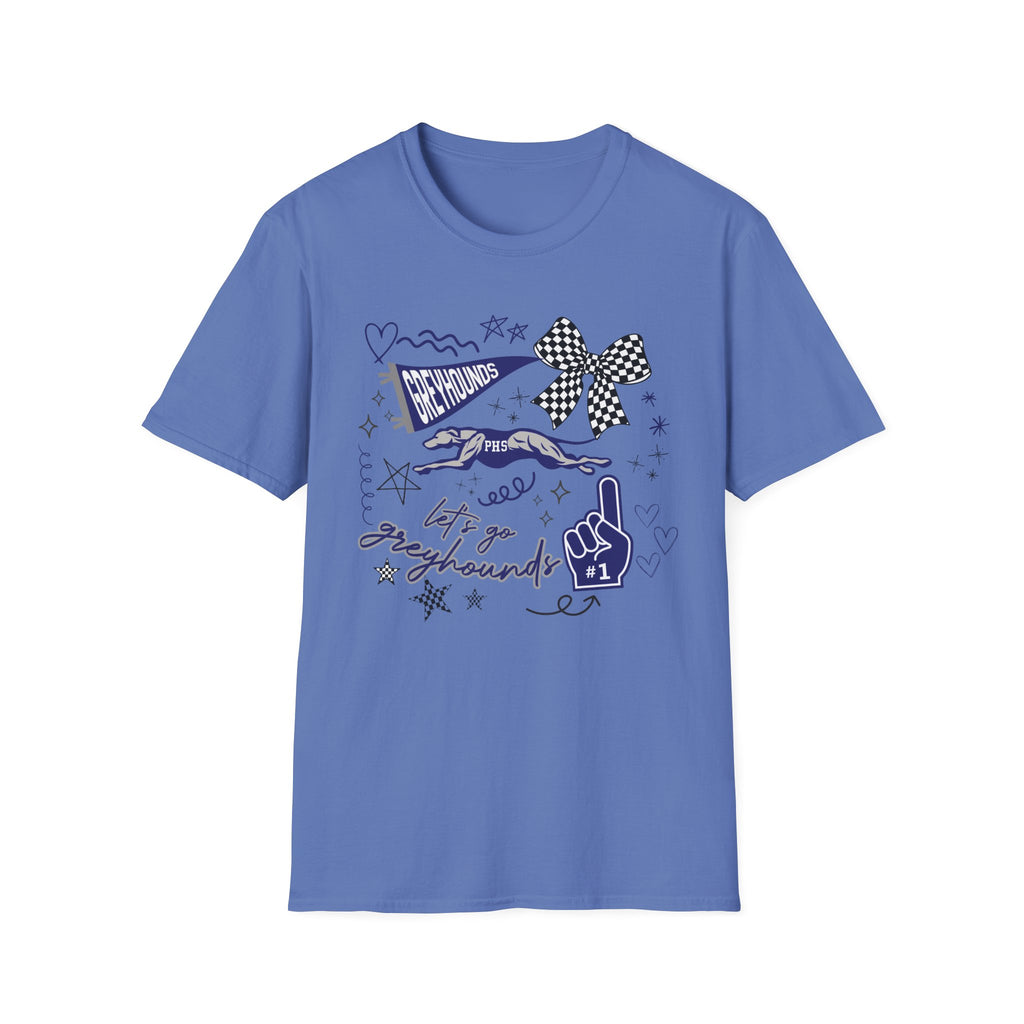 Greyhound Spirit Graphic Tee