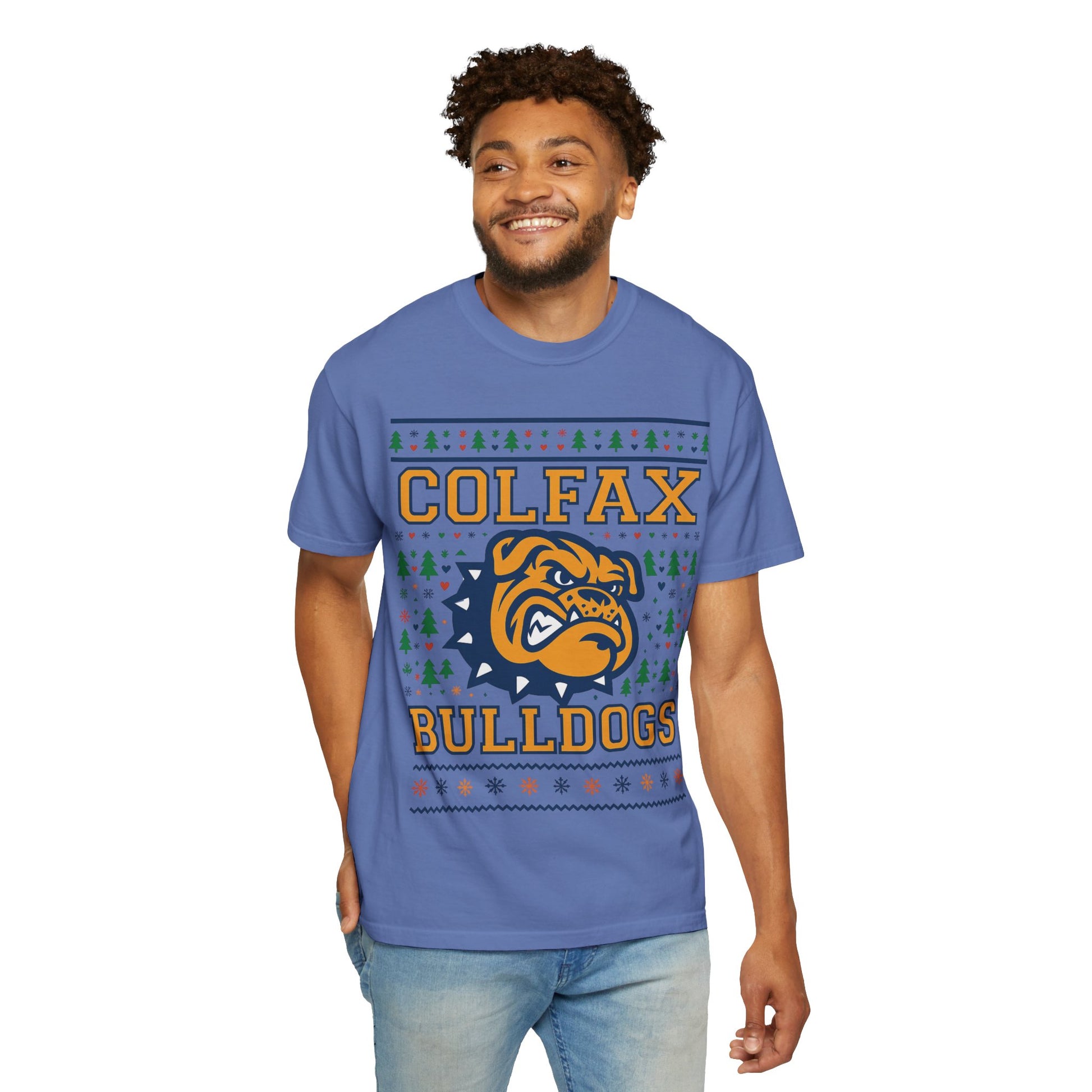 Colfax Bulldogs Holiday Sweater T-Shirt