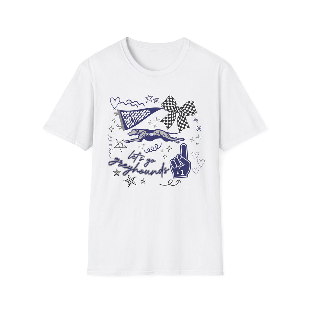 Greyhound Spirit Graphic Tee