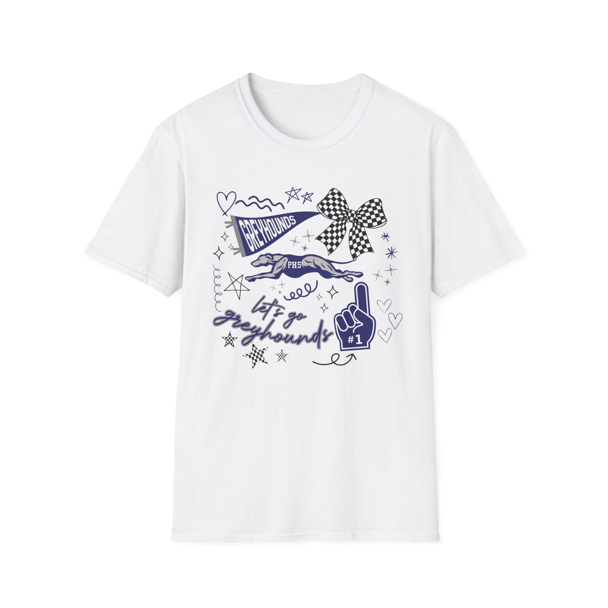 Greyhound Spirit Graphic Tee