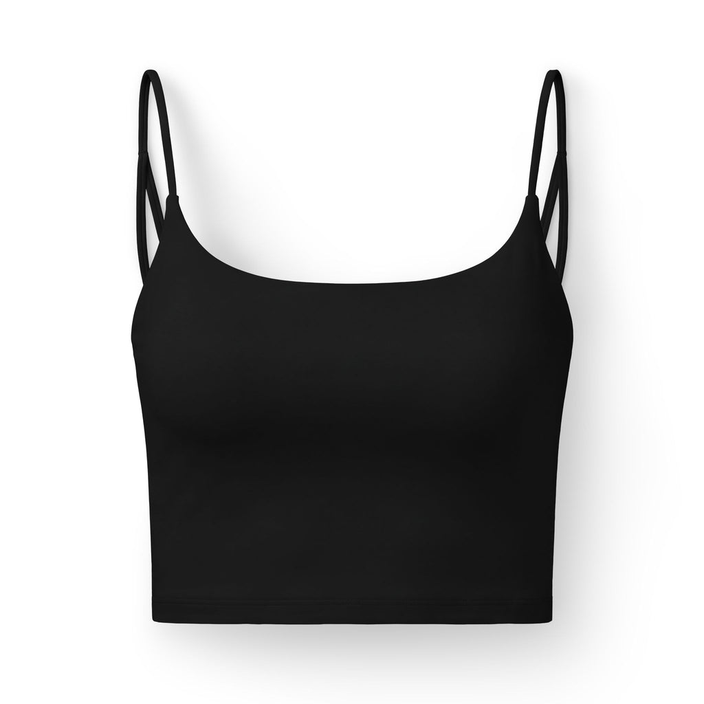 Women's Luxe Bra — 'ROLL YAKS' Athletic Crop Top Bra