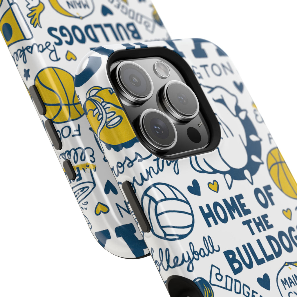 Colfax Bulldogs Magnetic Phone Case