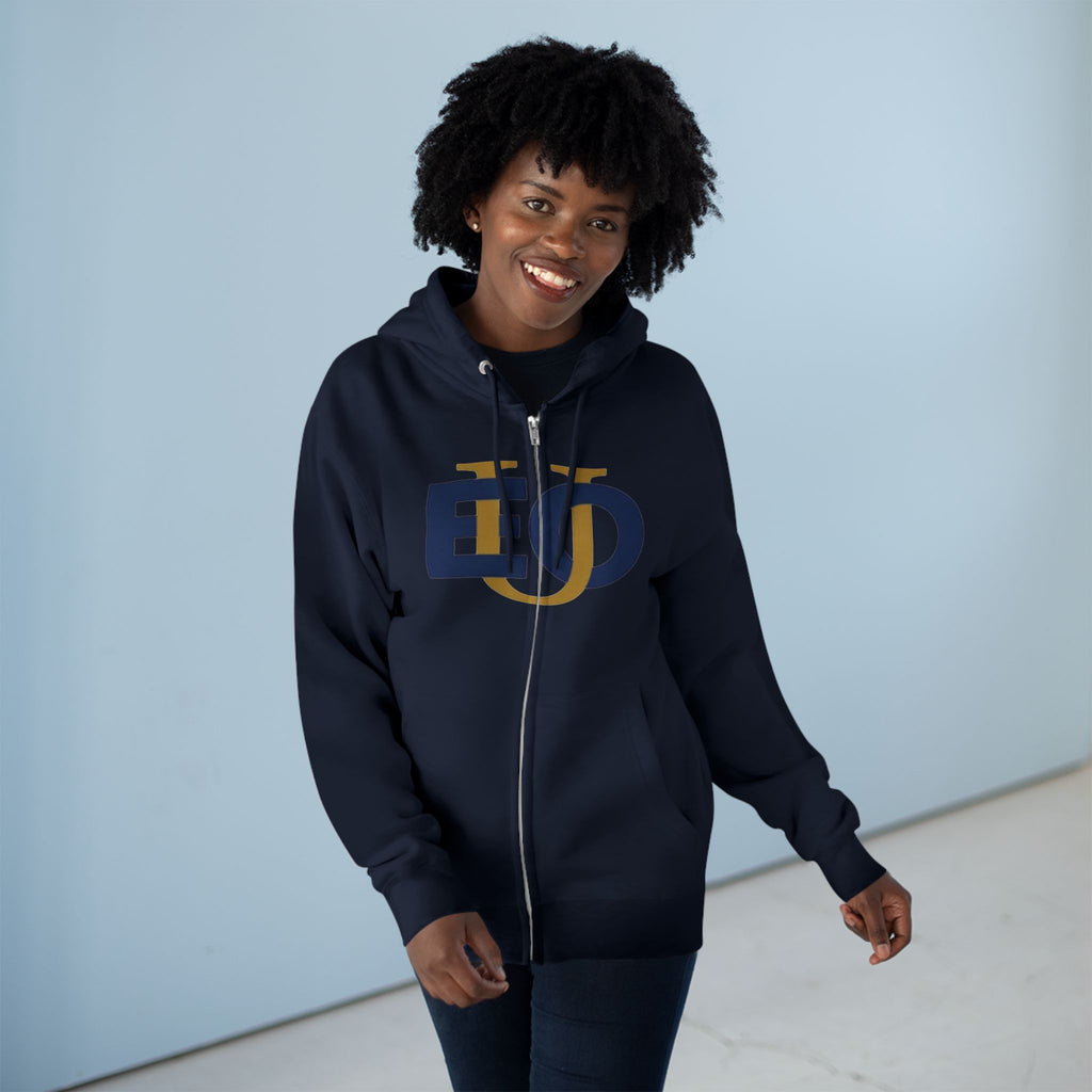 EOU Monogram Zip Hoodie