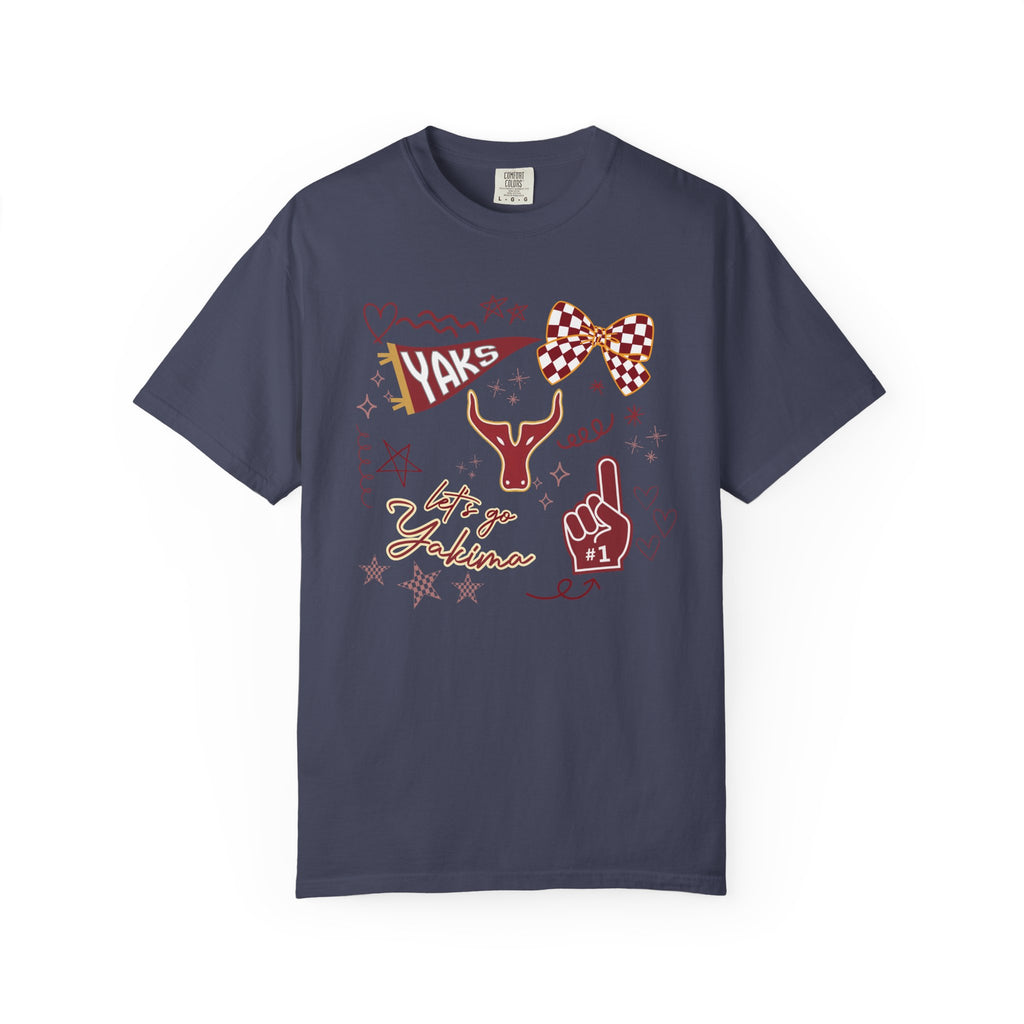 Yakima Cheer T-Shirt — "Let’s Go Yakima"