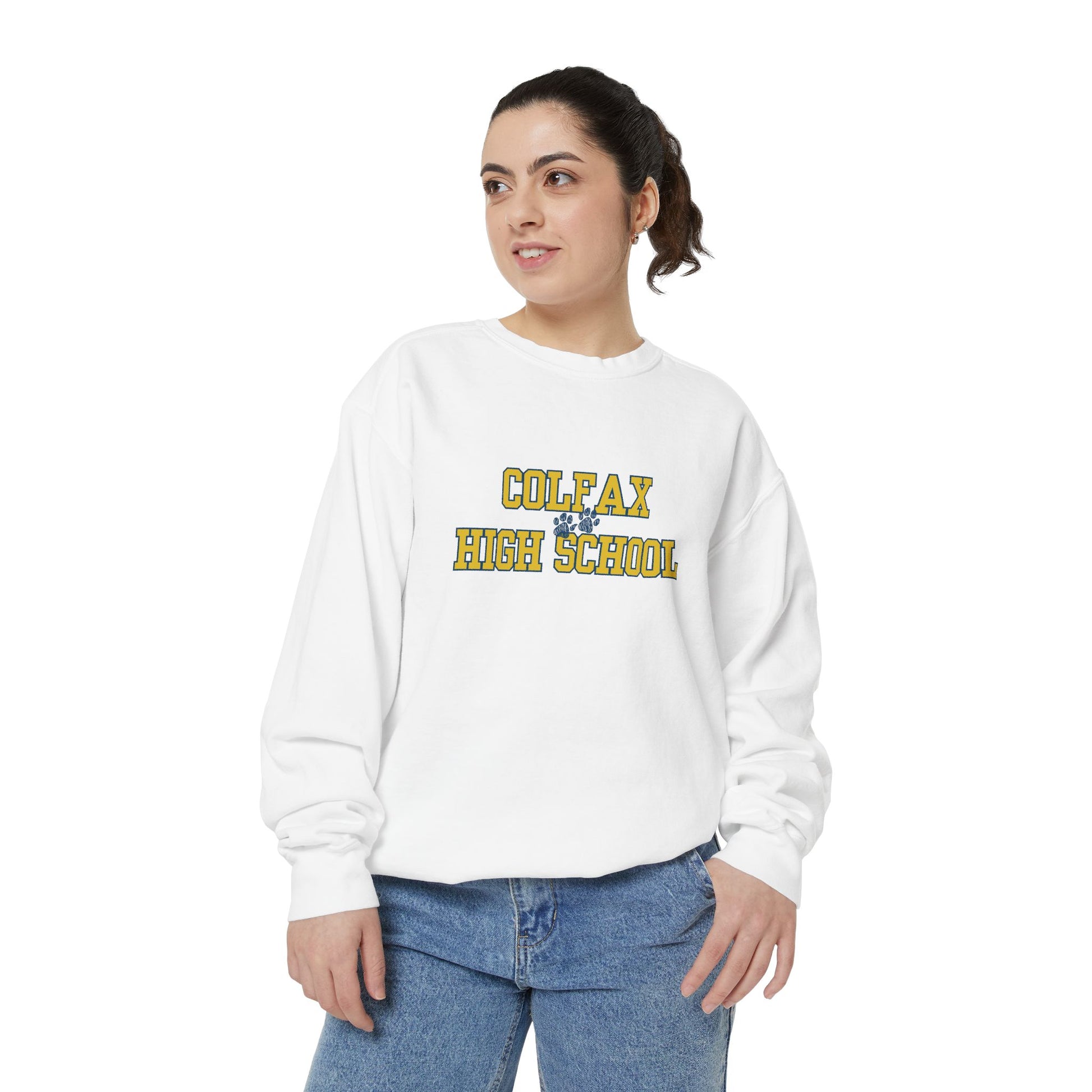 Colfax High School HEAVIER Sweatshirt Limited Edition-Dyed Sweatshirt