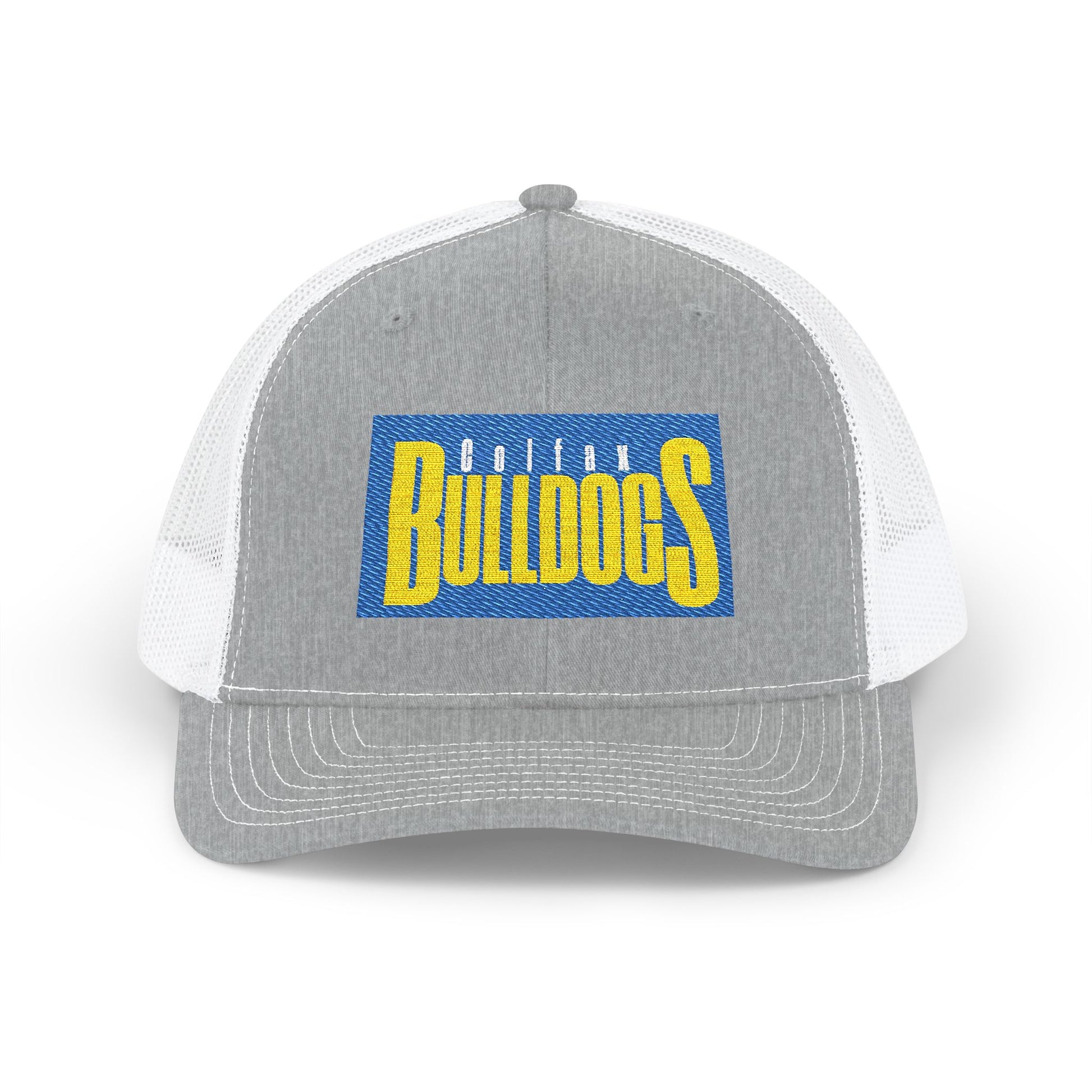 Embroidered Bulldog Snapback