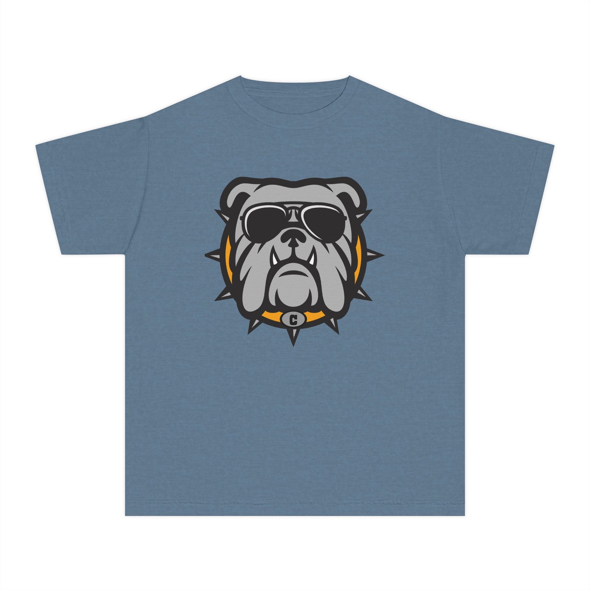 Cool Bulldog Graphic Youth Tee