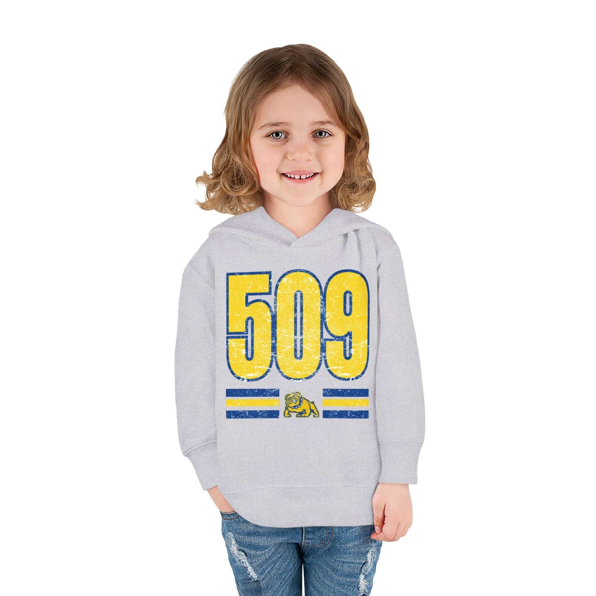 Toddler Fleece Hoodie with 509 Graphics