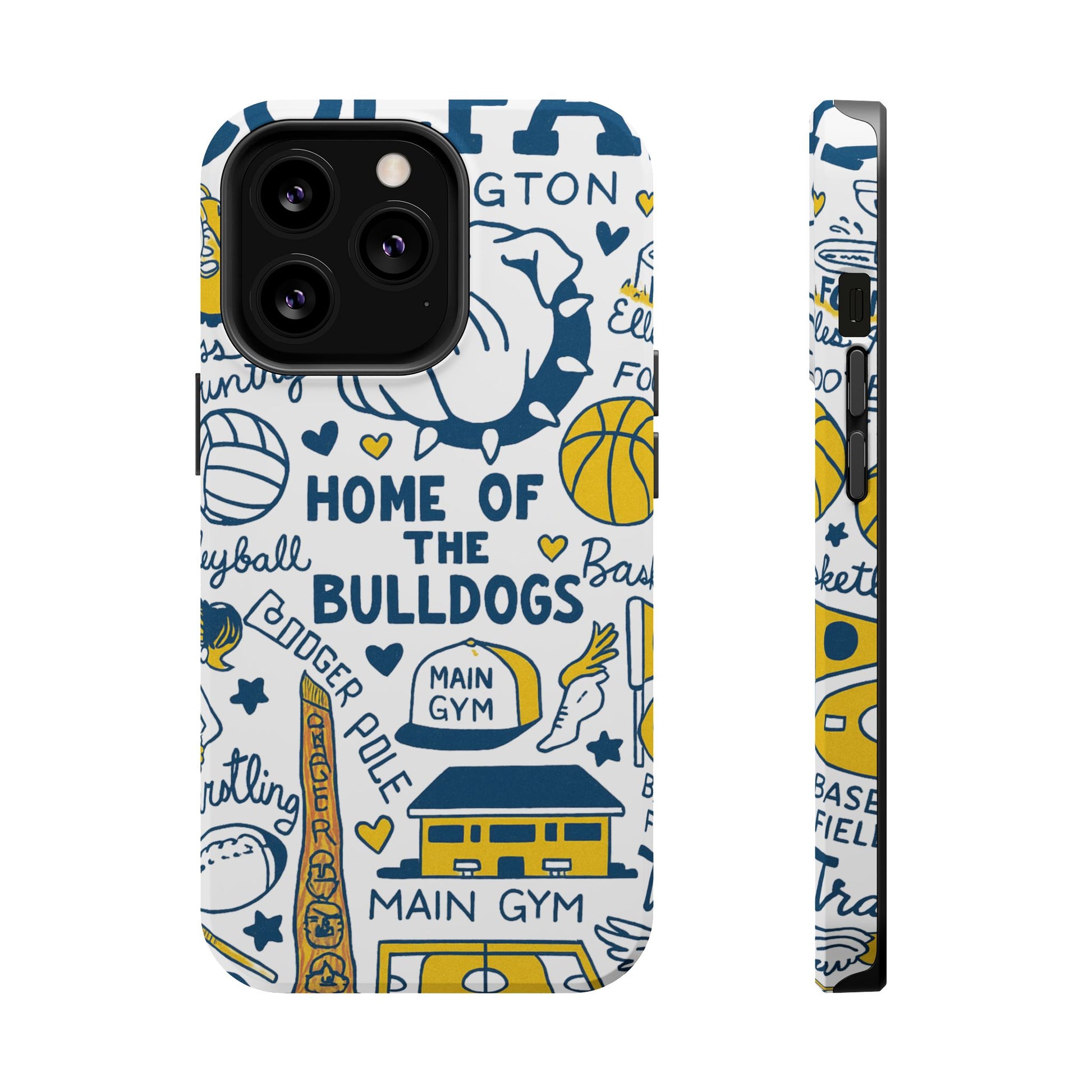 Colfax Bulldogs Magnetic Phone Case