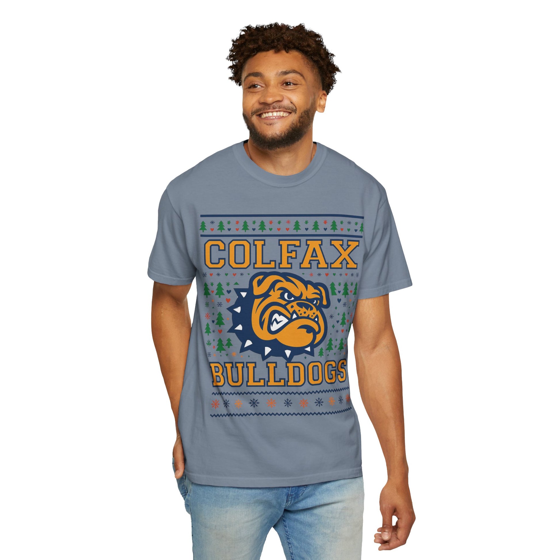 Colfax Bulldogs Holiday Sweater T-Shirt