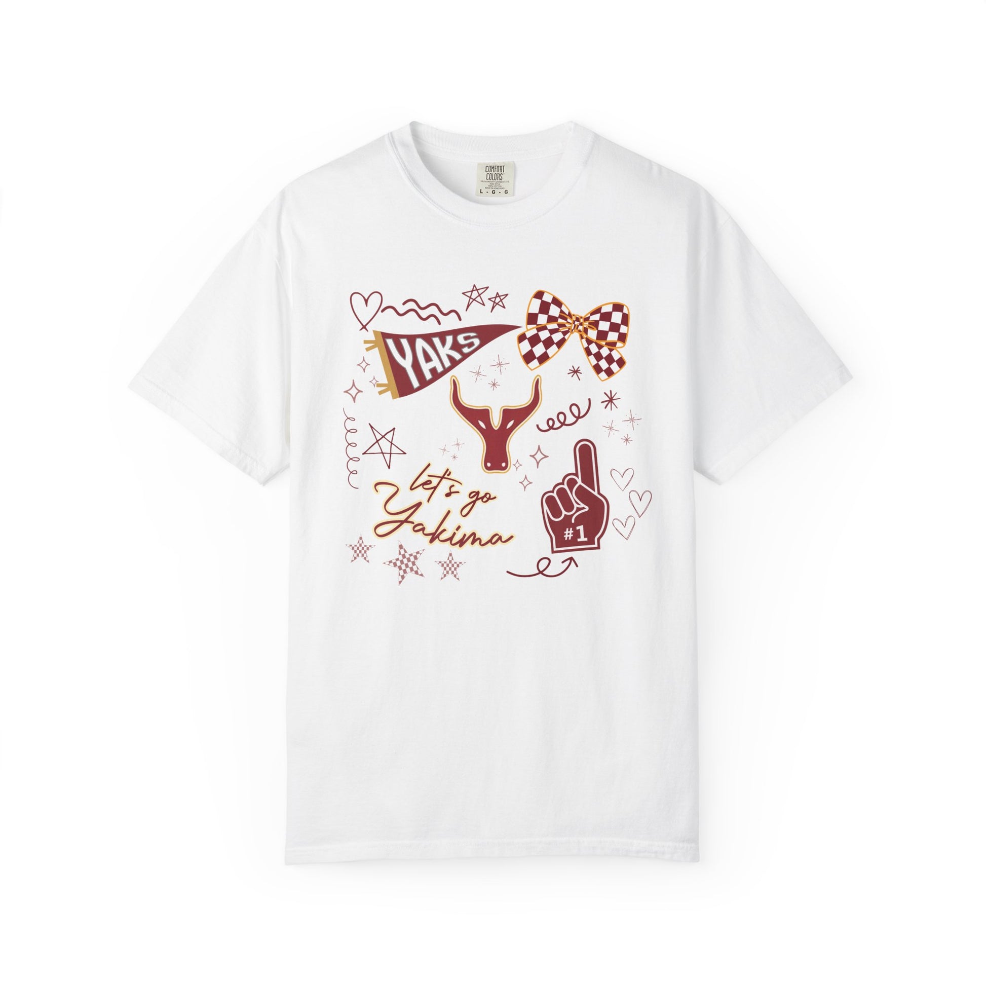 Yakima Cheer T-Shirt — "Let’s Go Yakima"